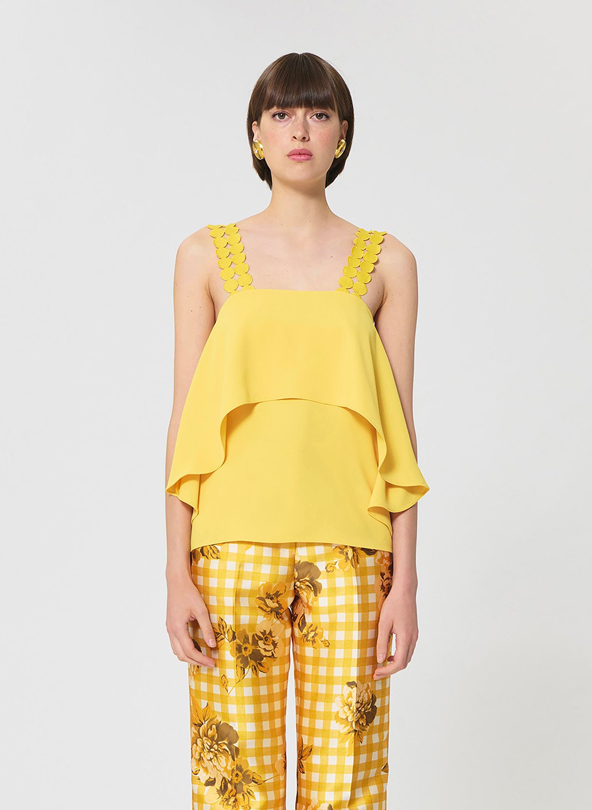 Square neck top TARA JARMON