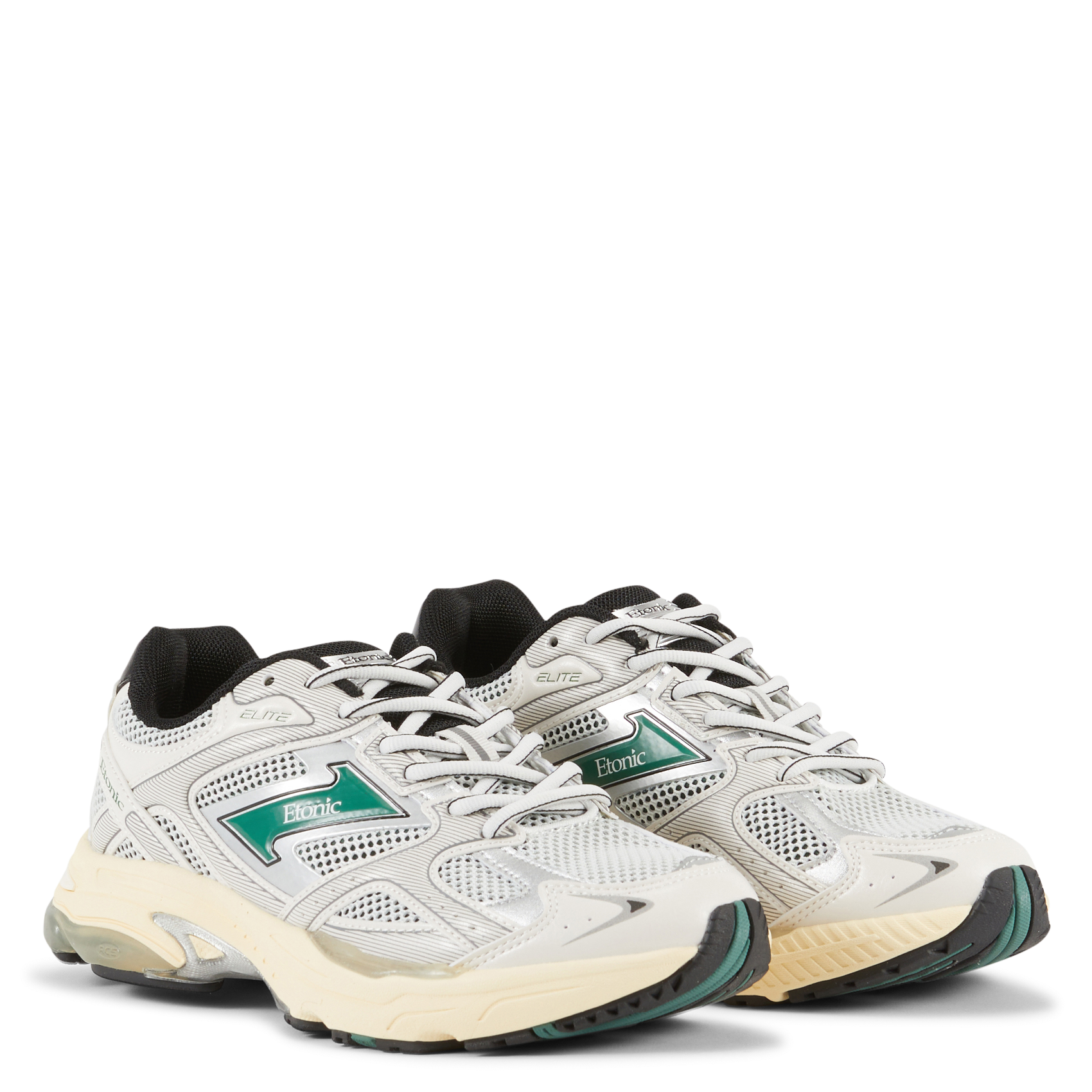 Flache Sneaker zum Schnüren ETONIC Grun