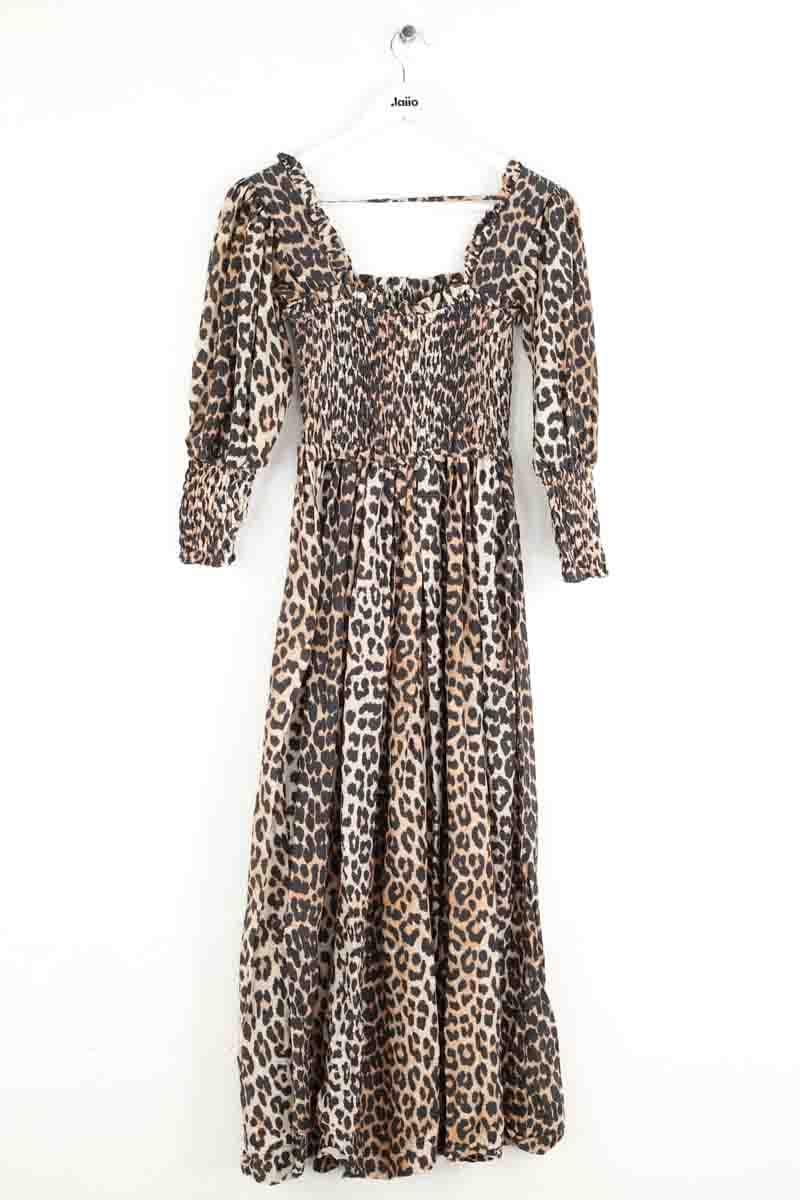 Dress GANNI - Seconde Main Beige