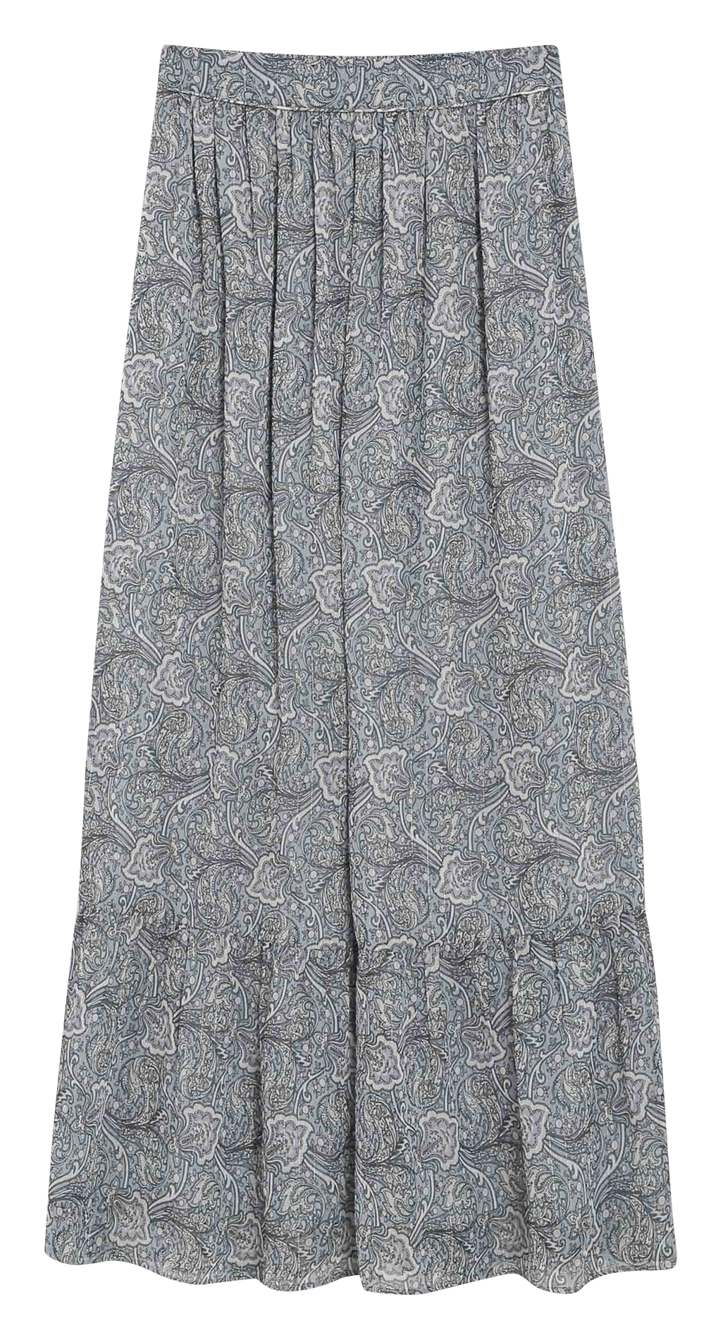 Ausgestellter Maxirock mit Print GRACE ET MILA Blau