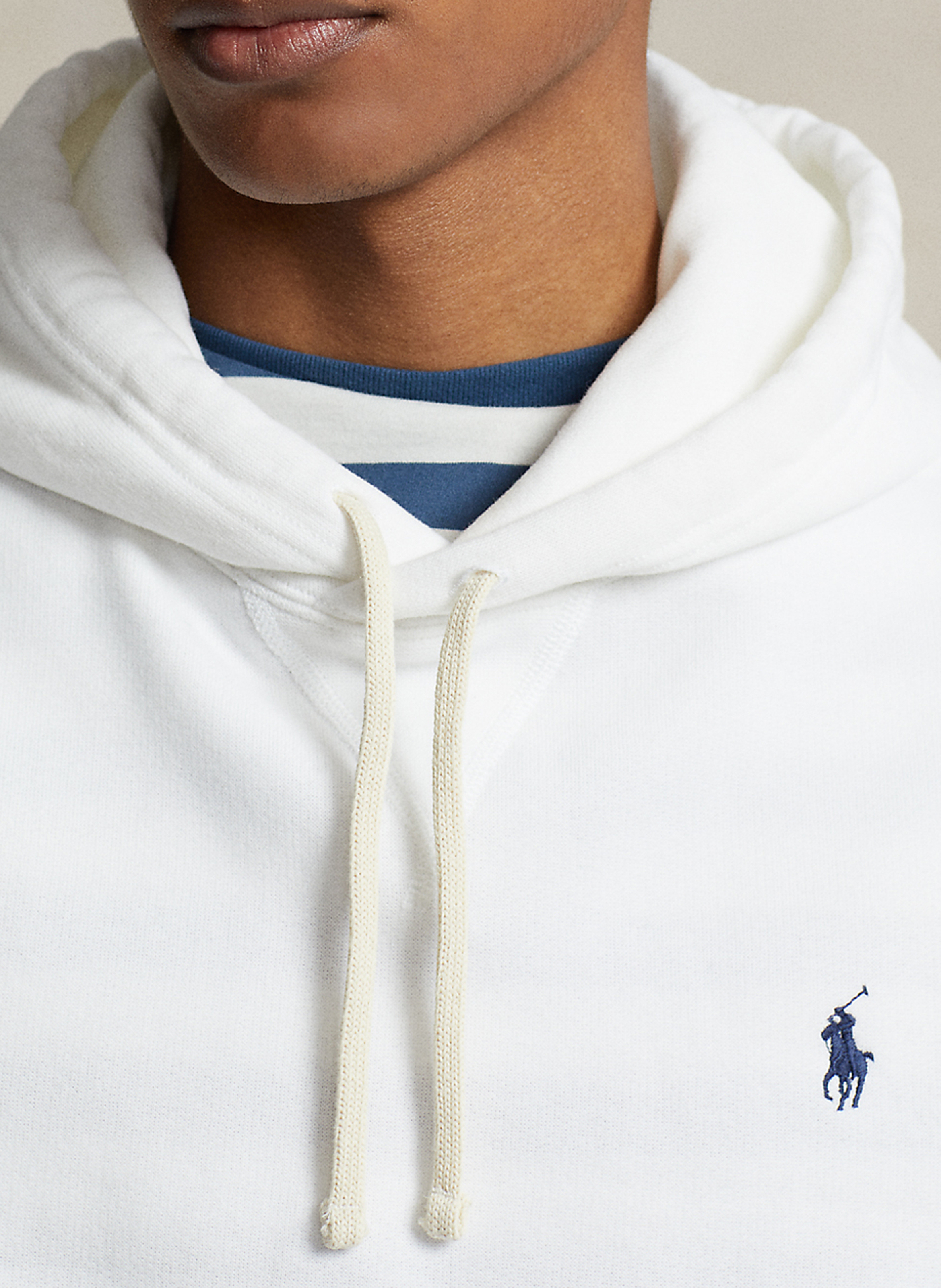 Kapuzensweatshirt aus Baumwolle, Regular Fit POLO RALPH LAUREN Weiss