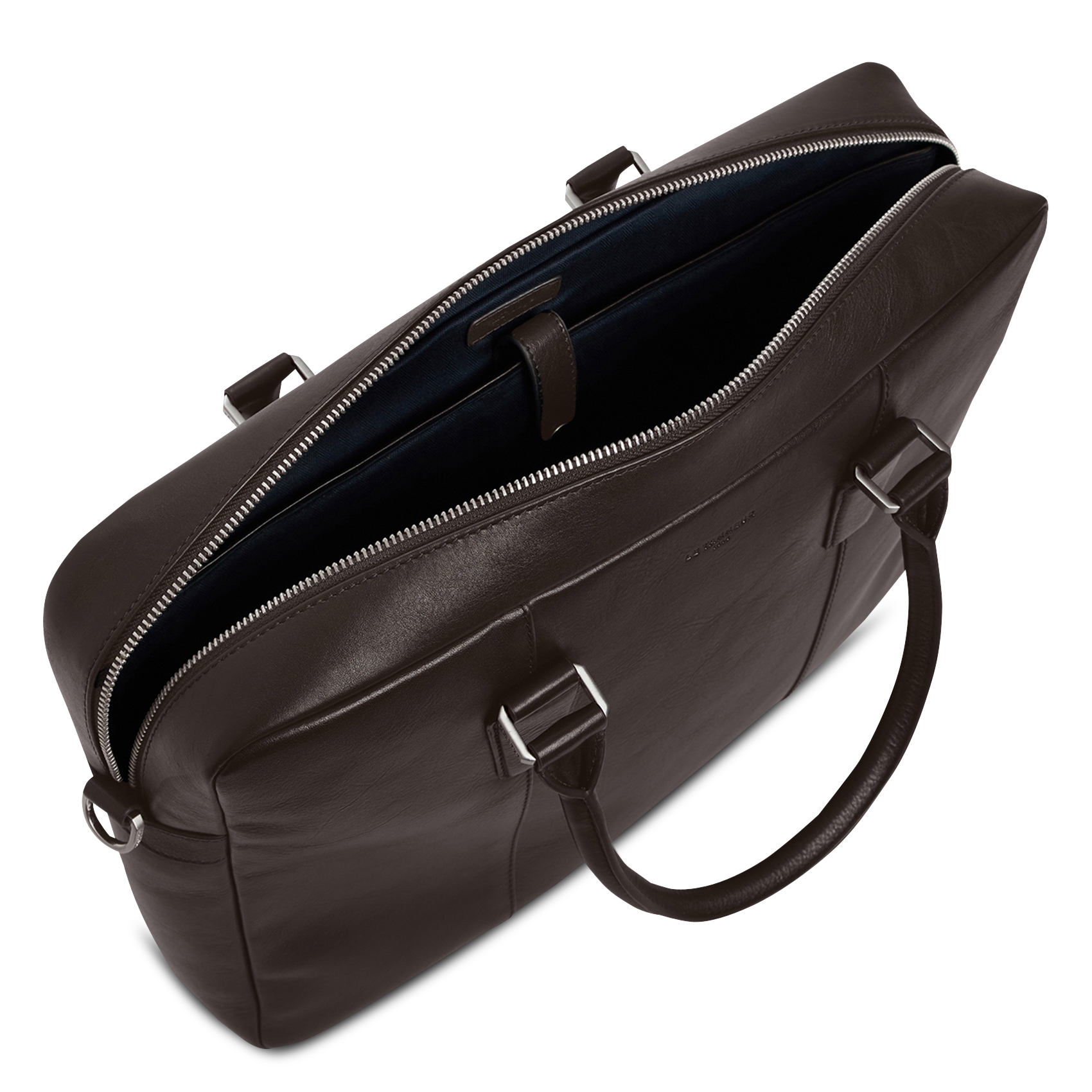 Leren laptoptas LE TANNEUR Bruin