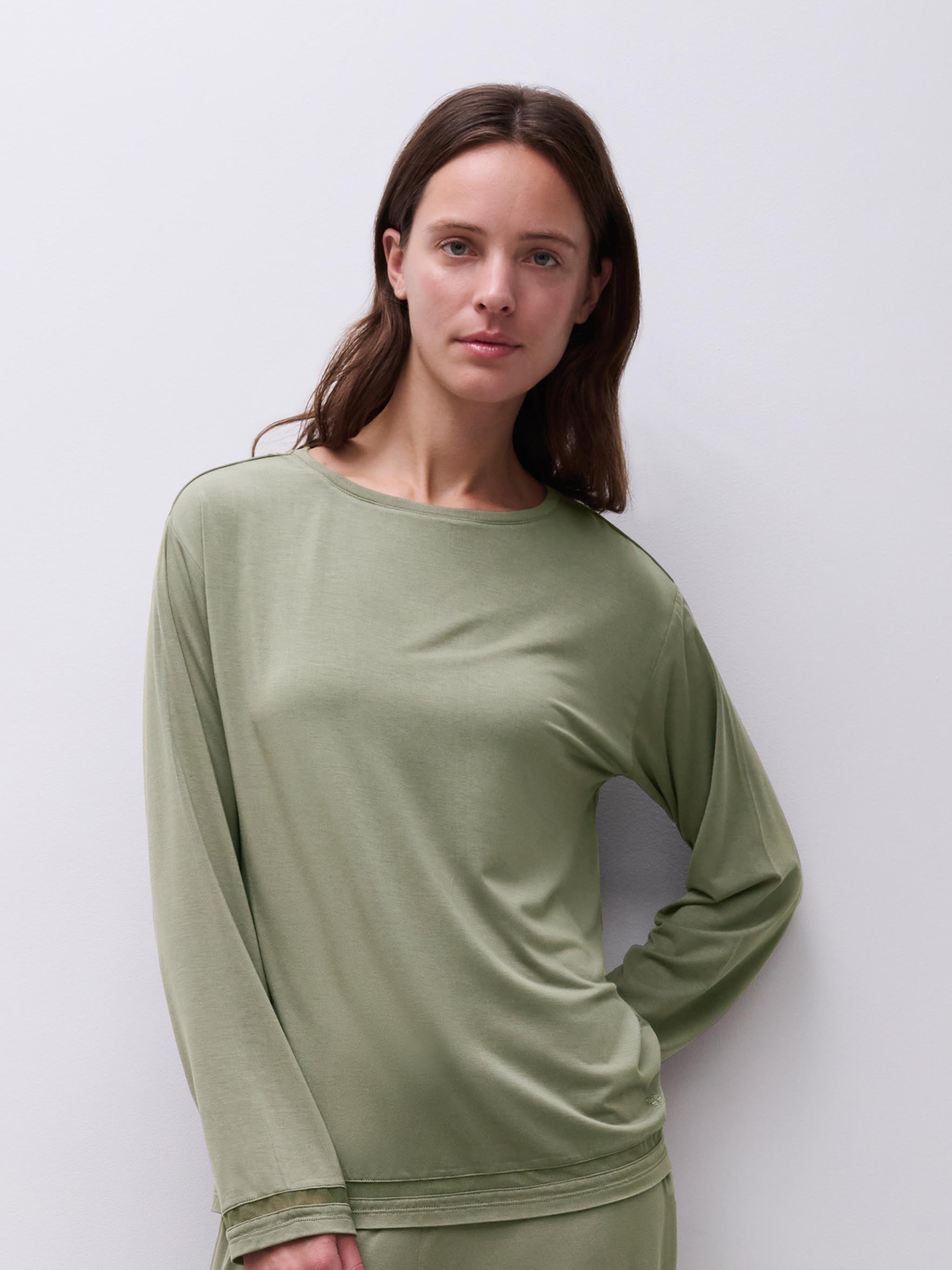 Long-sleeve T-shirt CHANTELLE Green