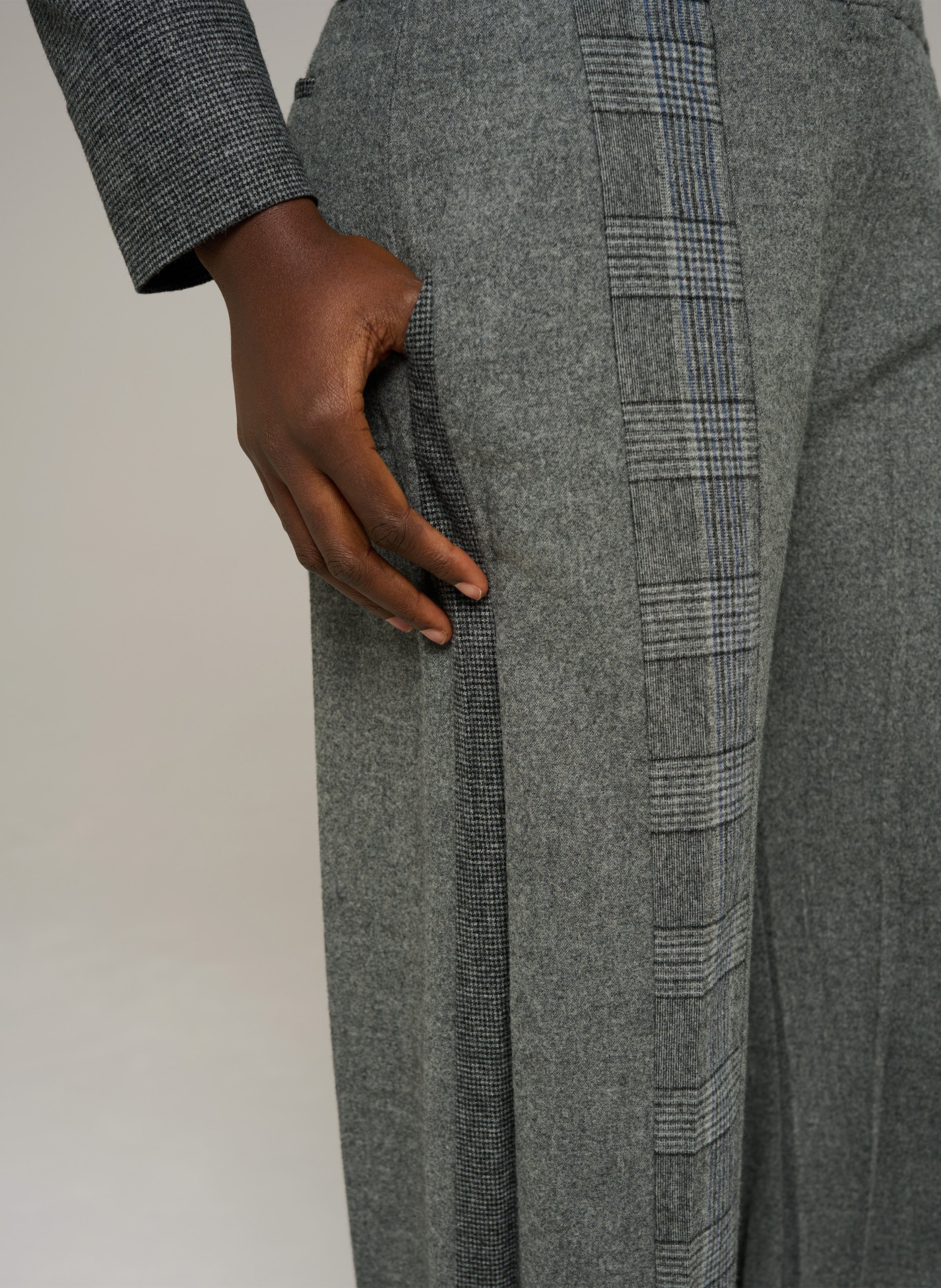 Wijde broek COTELAC Beige