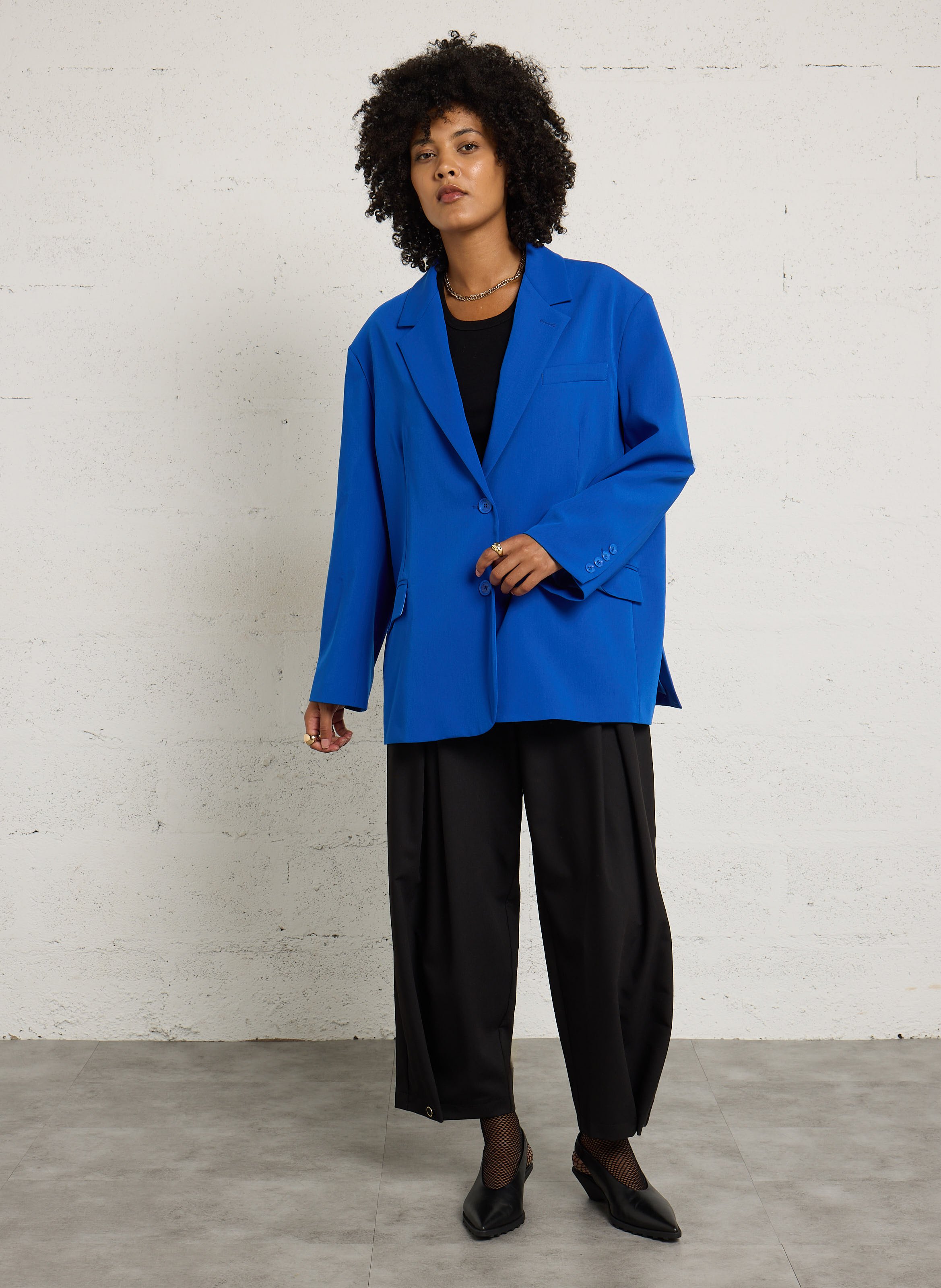Wijde broek IMPERIAL Zwart