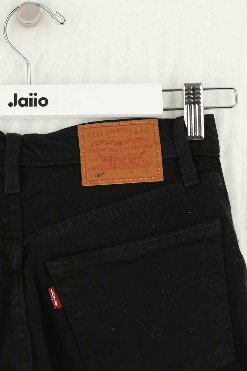 Straight Leg Jeans w23 l26 501 LEVI'S - Seconde main Black