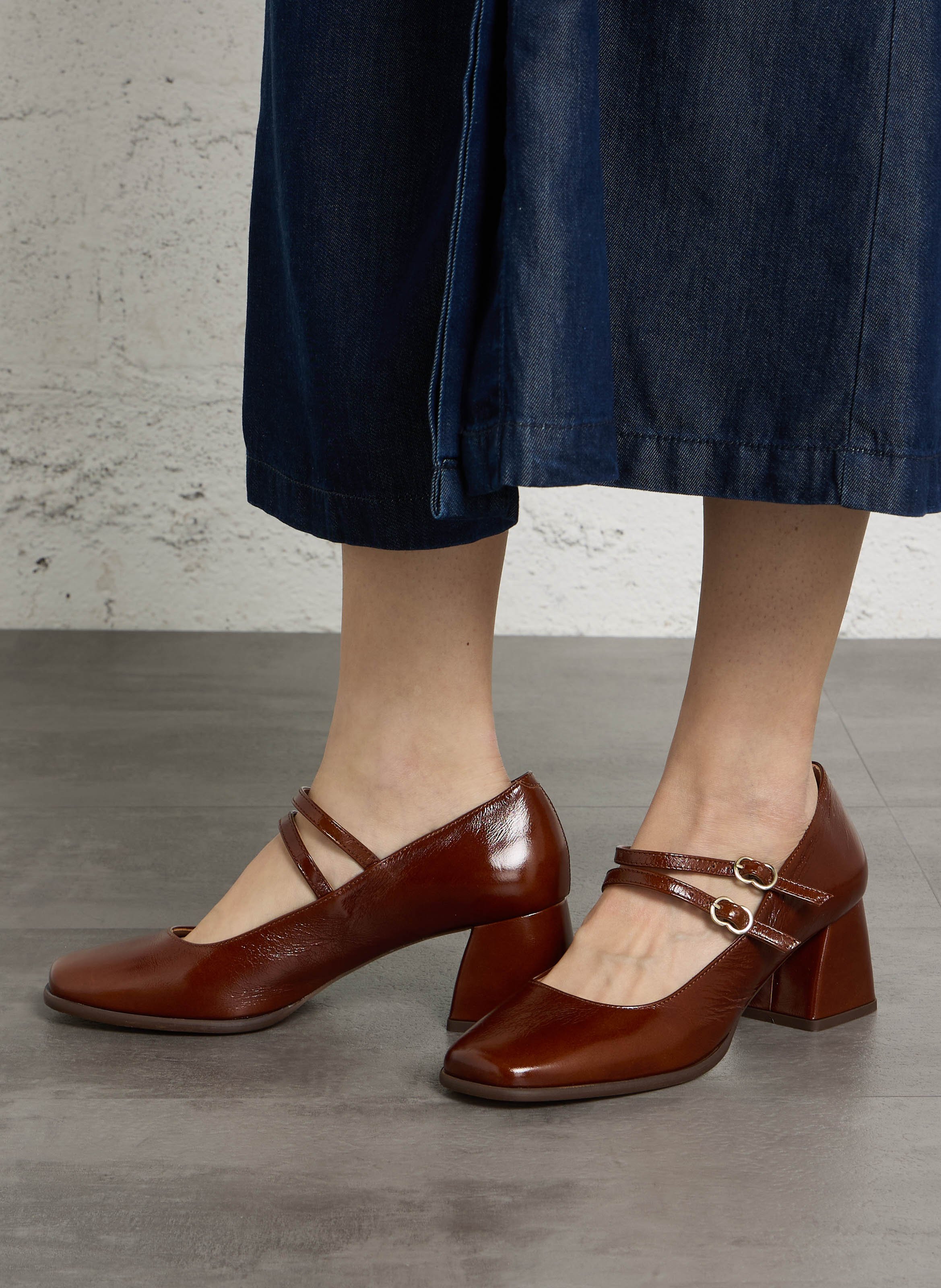 Beyou - Wildlederpumps  BOCAGE Braun