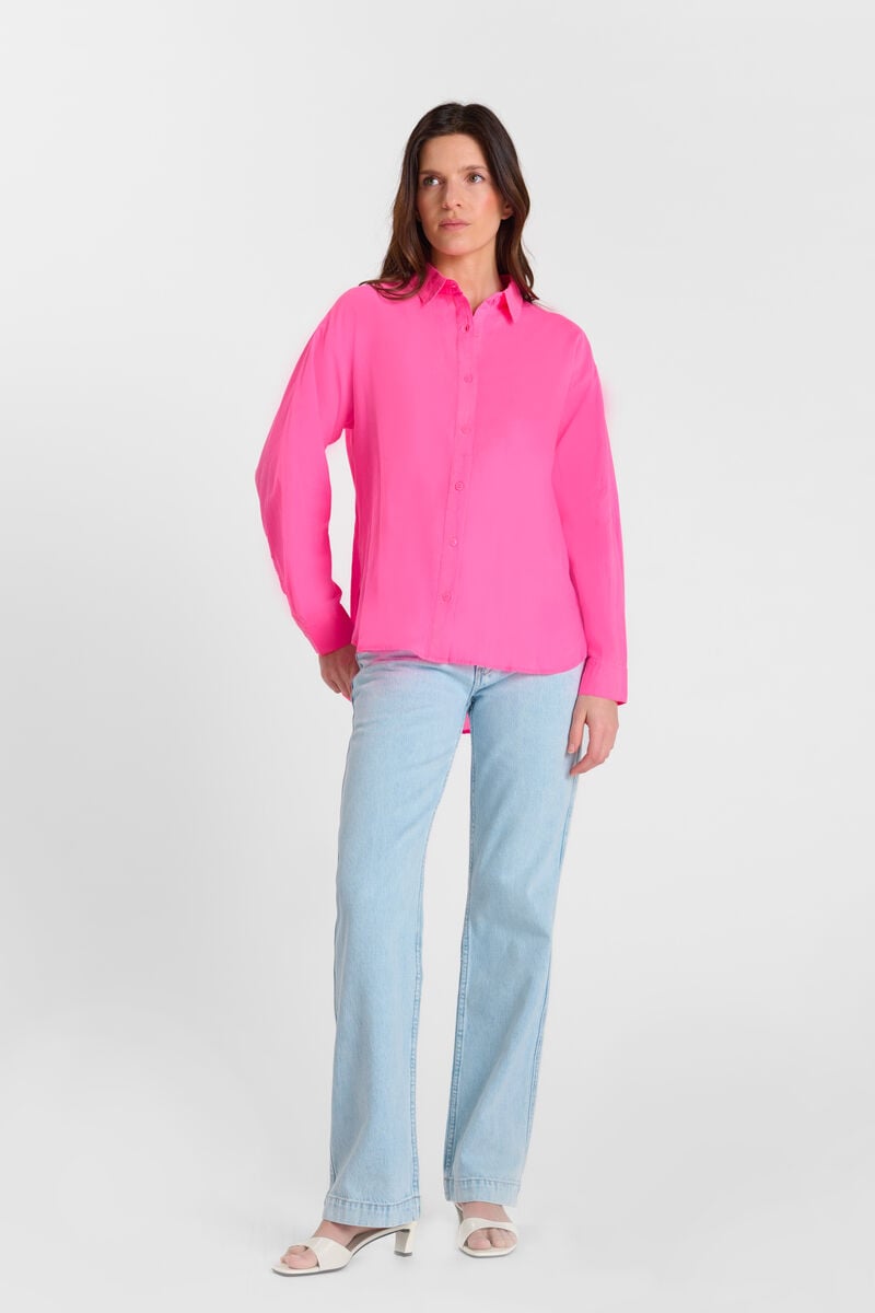 Buttoned shirt LE TEMPS DES CERISES Pink