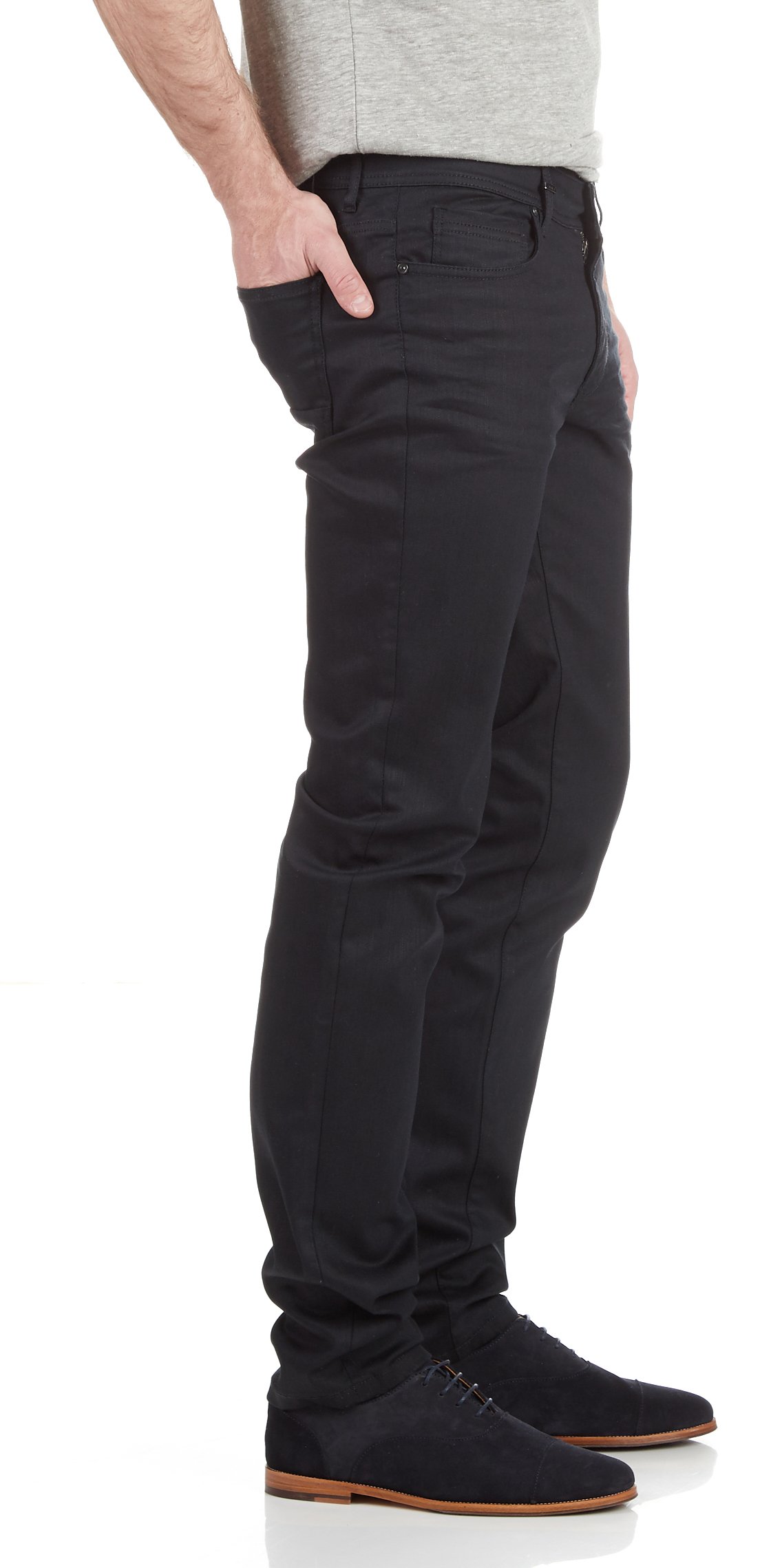 Coated slim jeans IKKS Blue