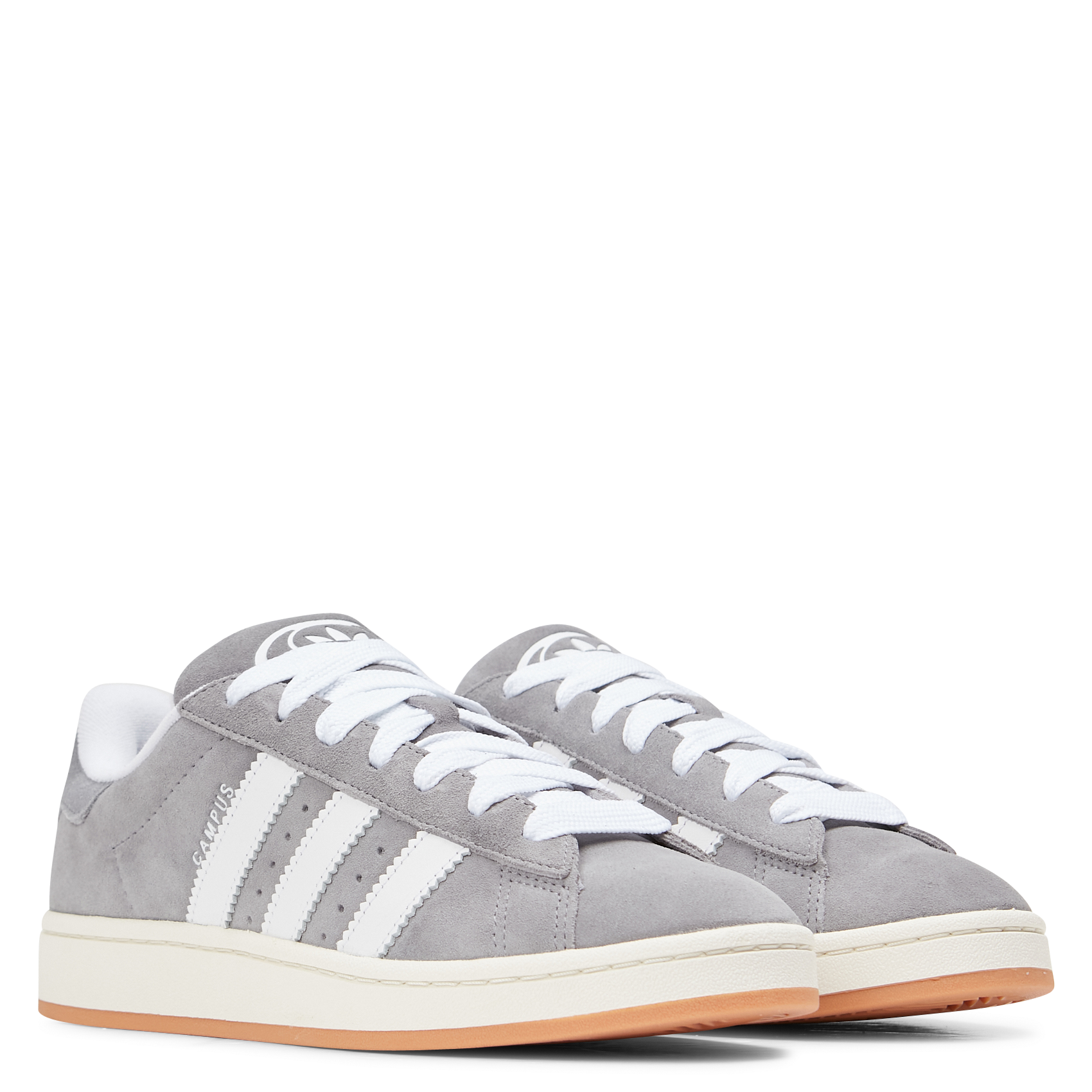 Baskets basses en cuir ADIDAS Gris