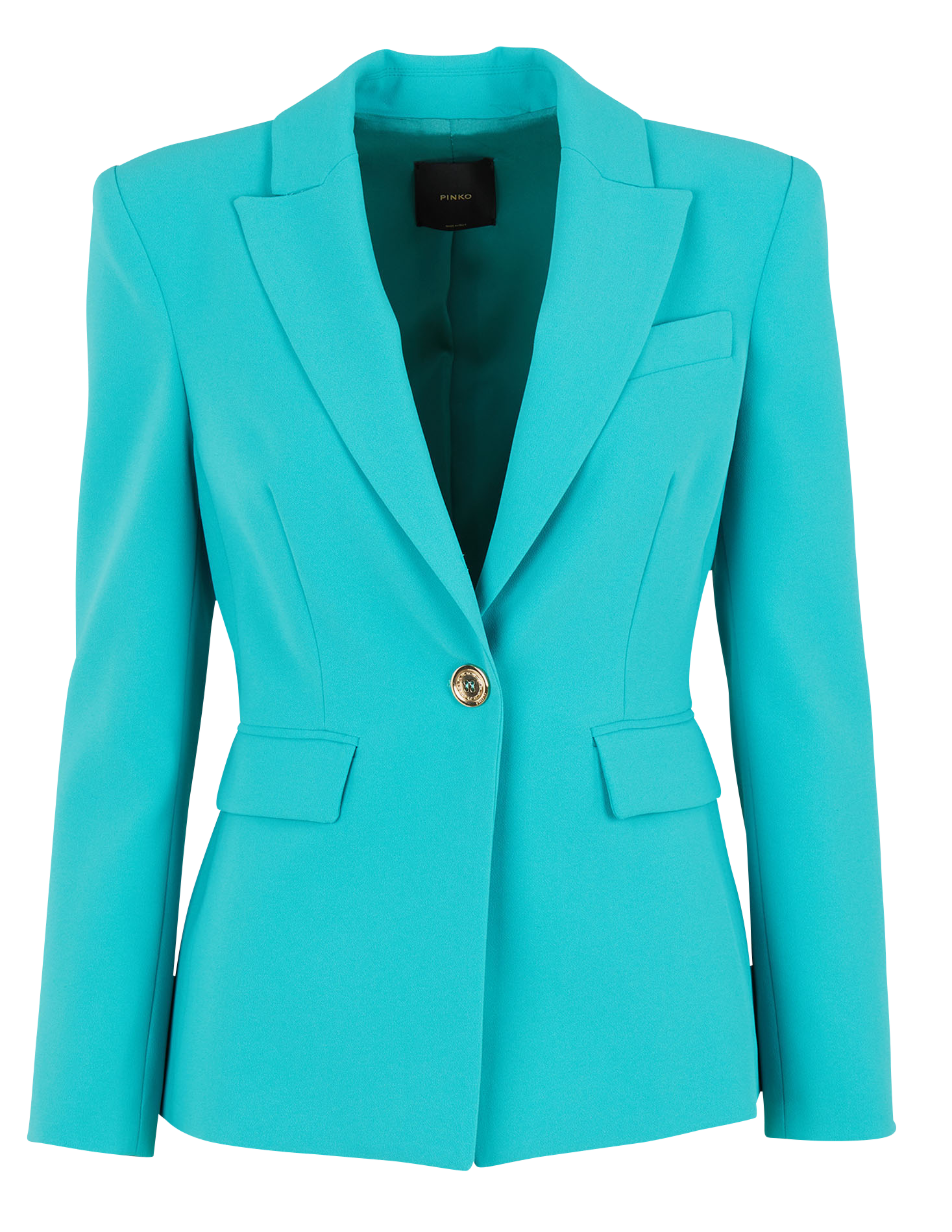 Fitted tailored jacket PINKO Blue