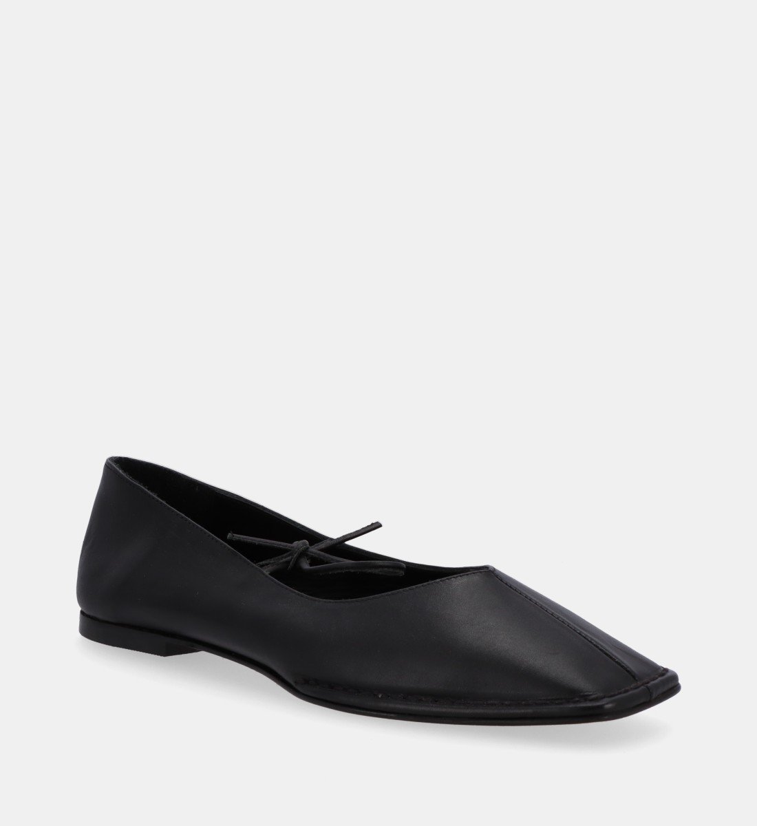 Cendrillon goatskin leather ballet pumps ALOHAS Black