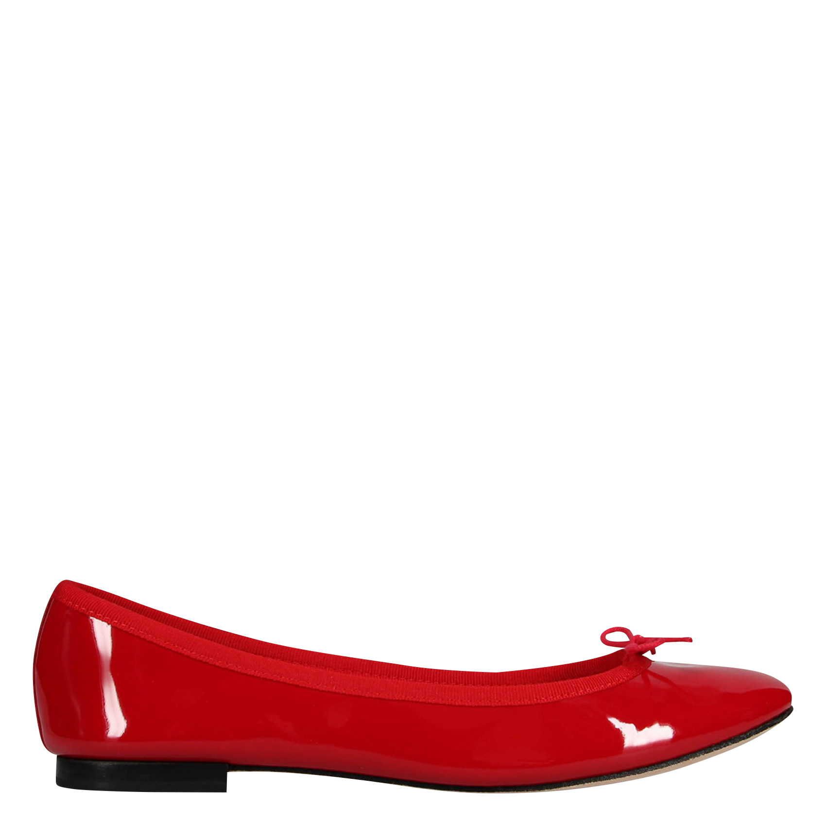 Ballerines vernies en cuir vernis REPETTO Rouge