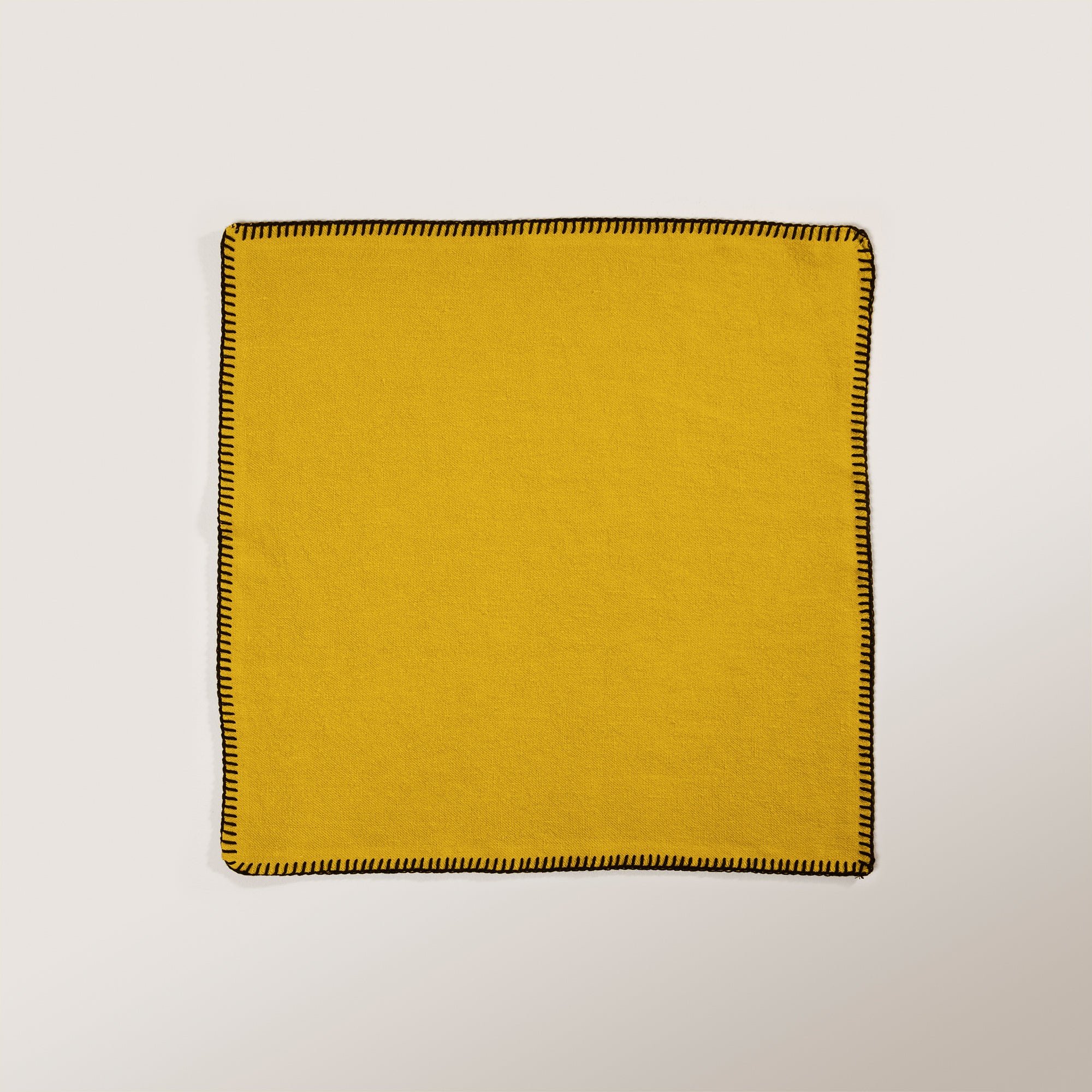 NINO - Linen napkin, 45 x 45 cm MADURA Yellow