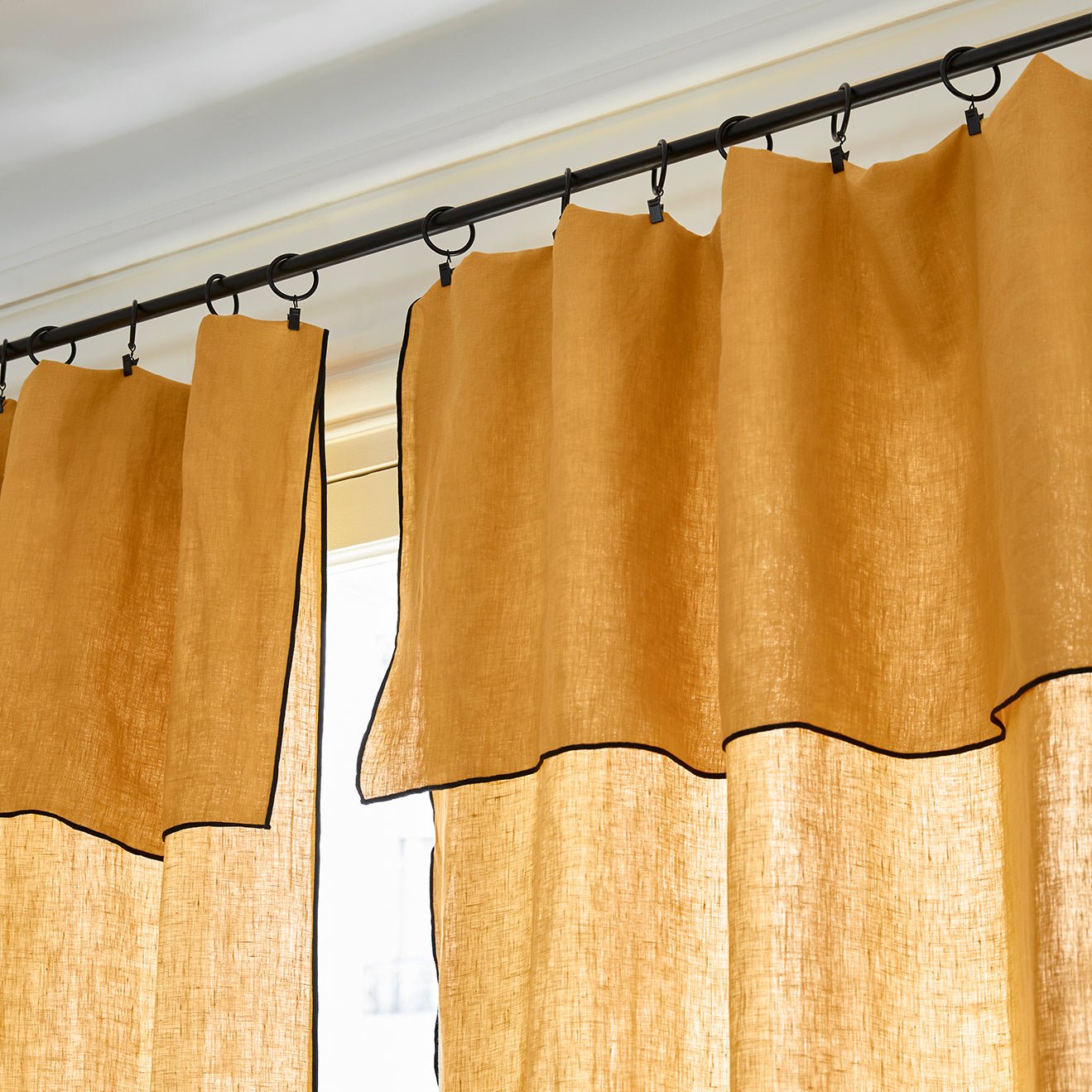 Panel curtain MADURA Yellow
