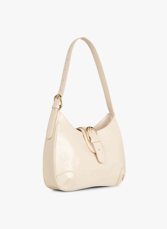 Leather shoulder bag Beige Saison 1865 Women Place des Tendances
