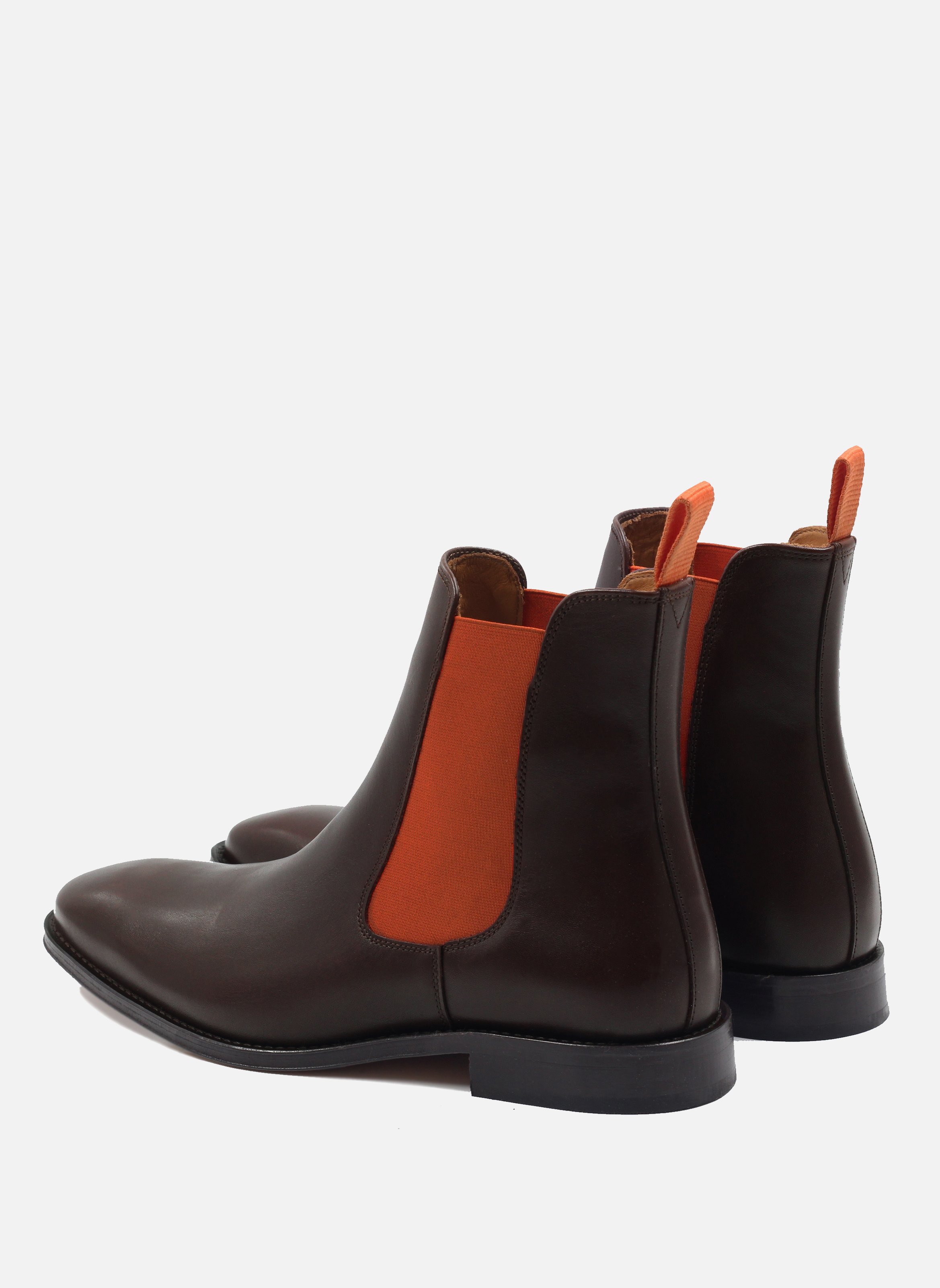 Leather Chelsea boots Brown