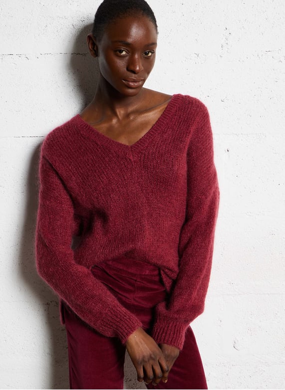 Kombinieren Roter Oversize Pulli Oversize Pullover Kombinieren