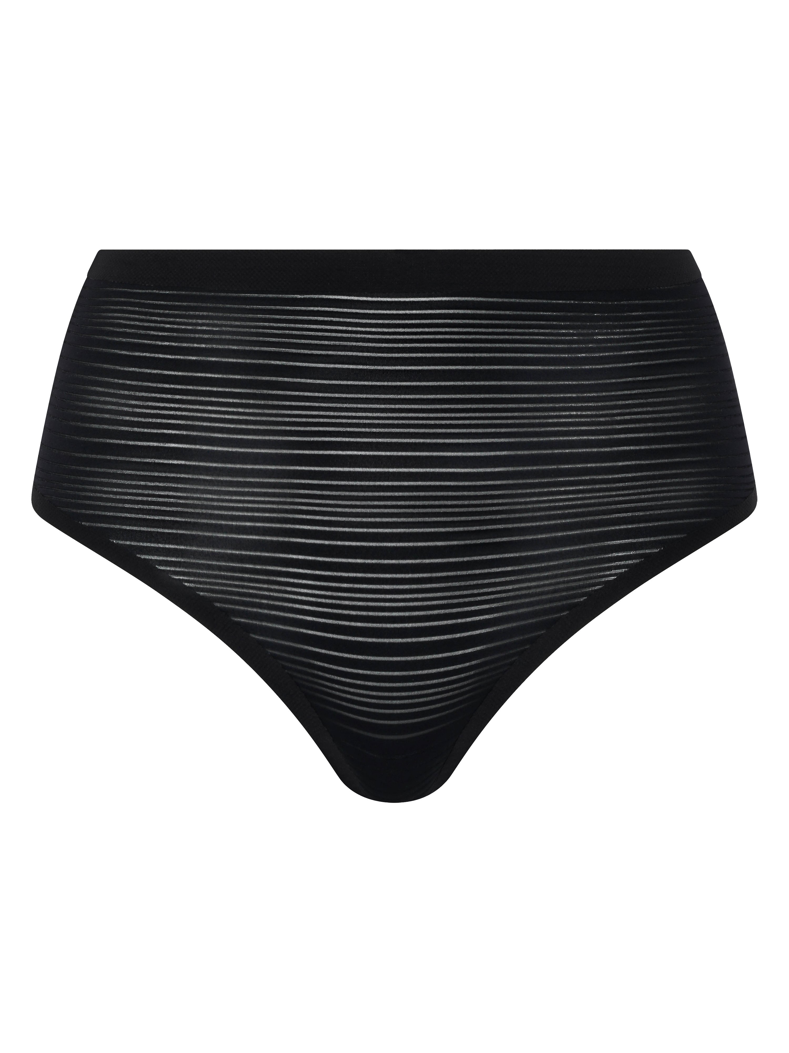 High-waisted G-string CHANTELLE Black