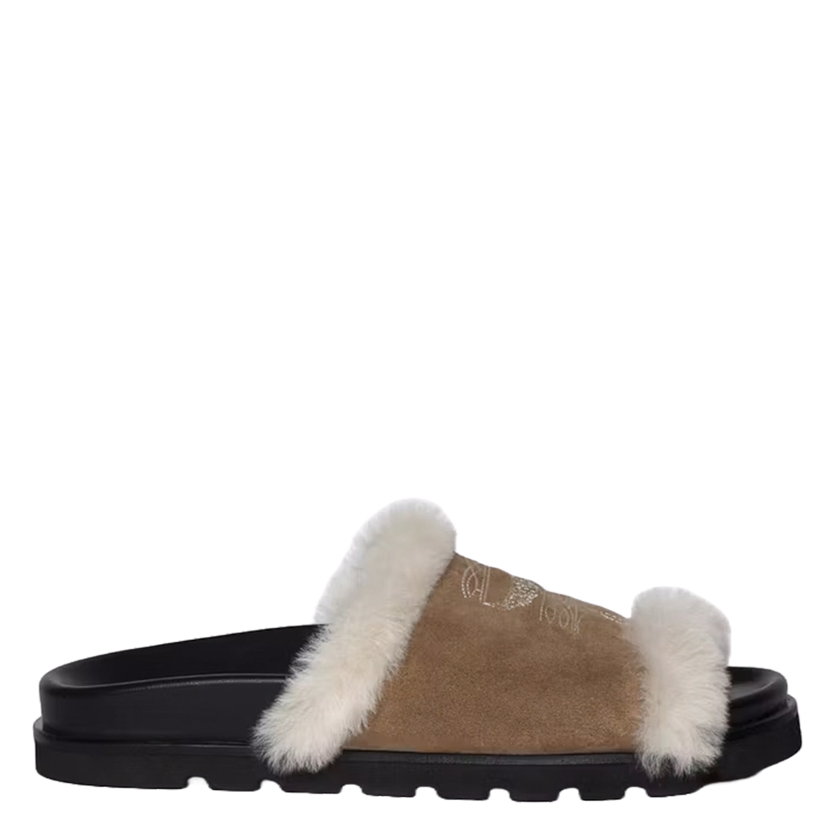 Mules en cuir velours ZADIG&VOLTAIRE Marron