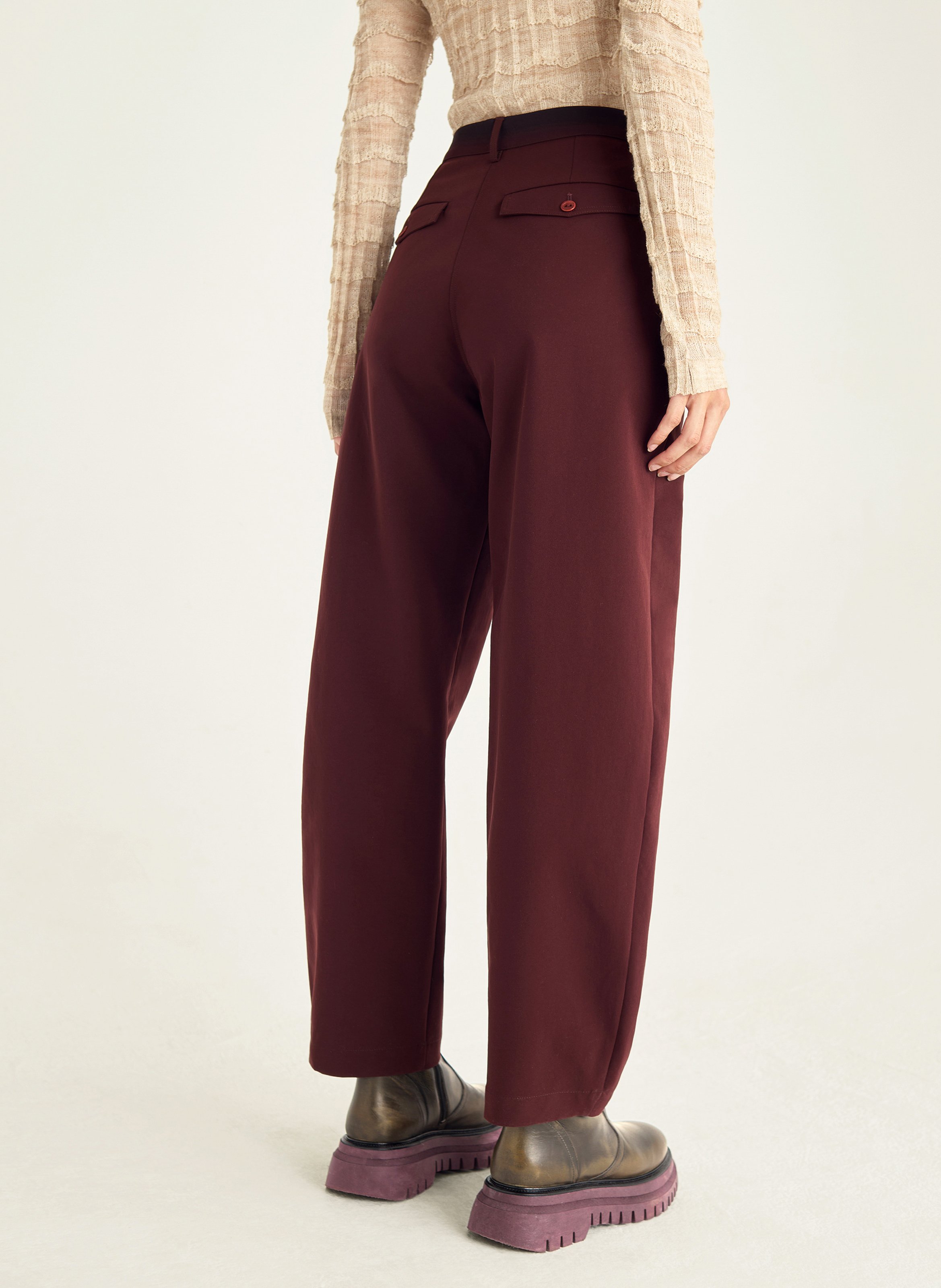 Pantalon large COTELAC Violet