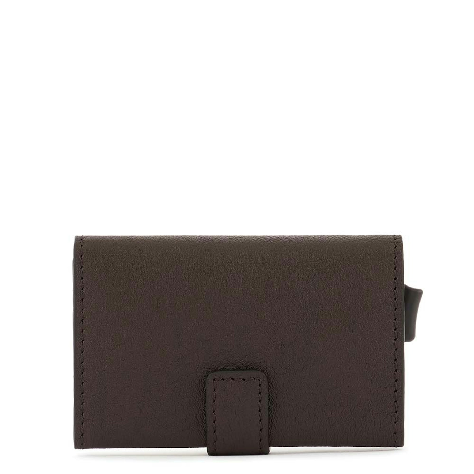 - 100% leather, - 6 cardholder slots, - 1 central compartment, - Size: L10 x H7 cm. PIQUADRO Brown