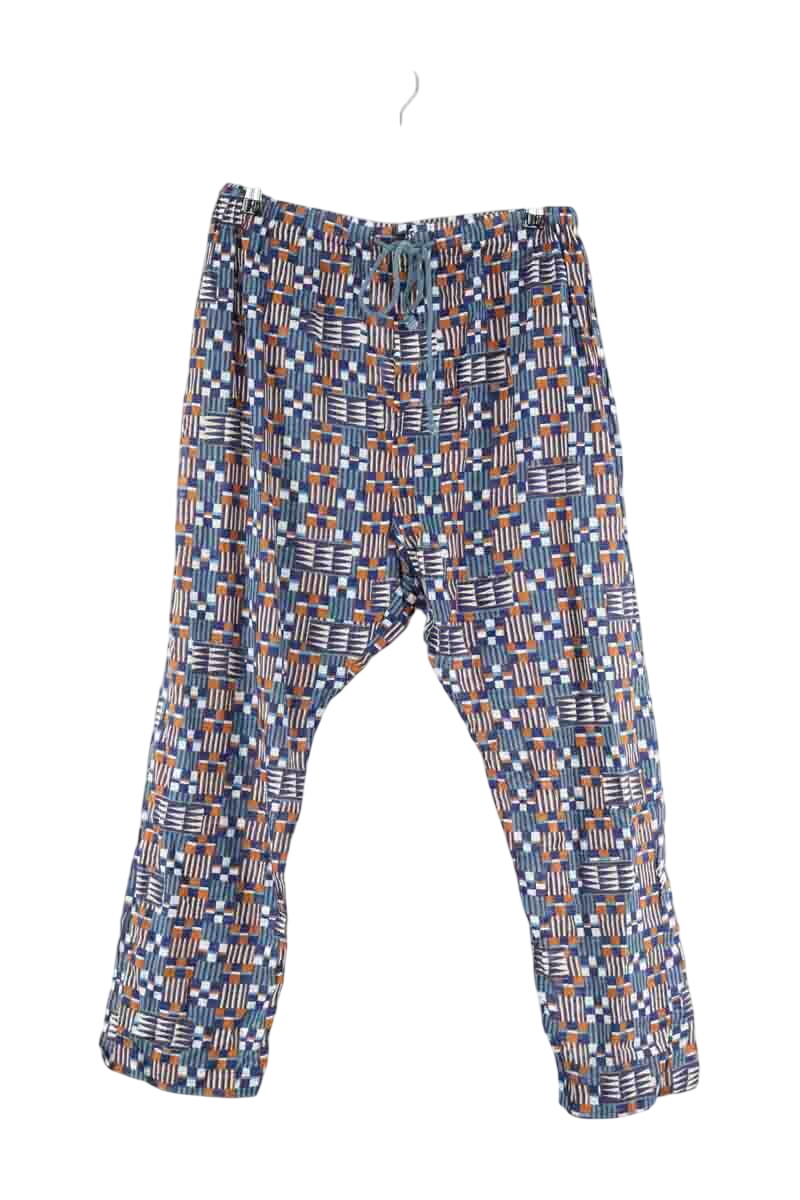 Cotton pants ISABEL MARANT ÉTOILE - SECONDE MAIN Blue