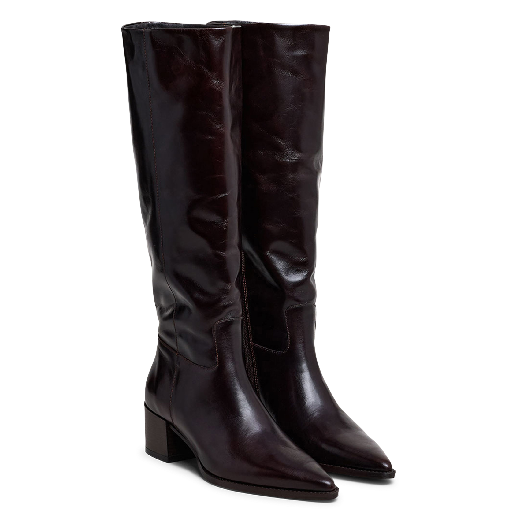 Ary leather boots JONAK Brown