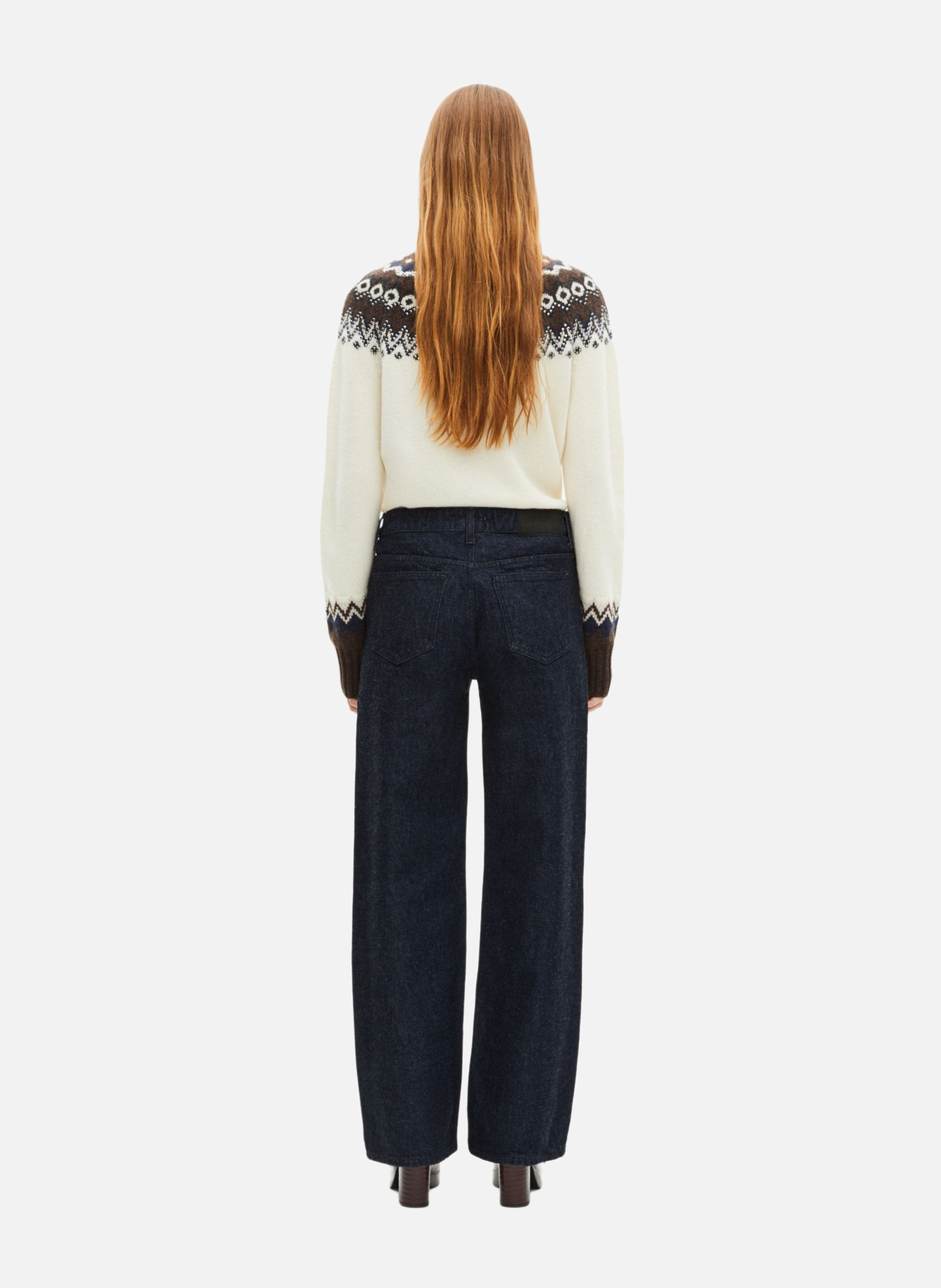 Raw wide-leg jeans THE KOOPLES Blue