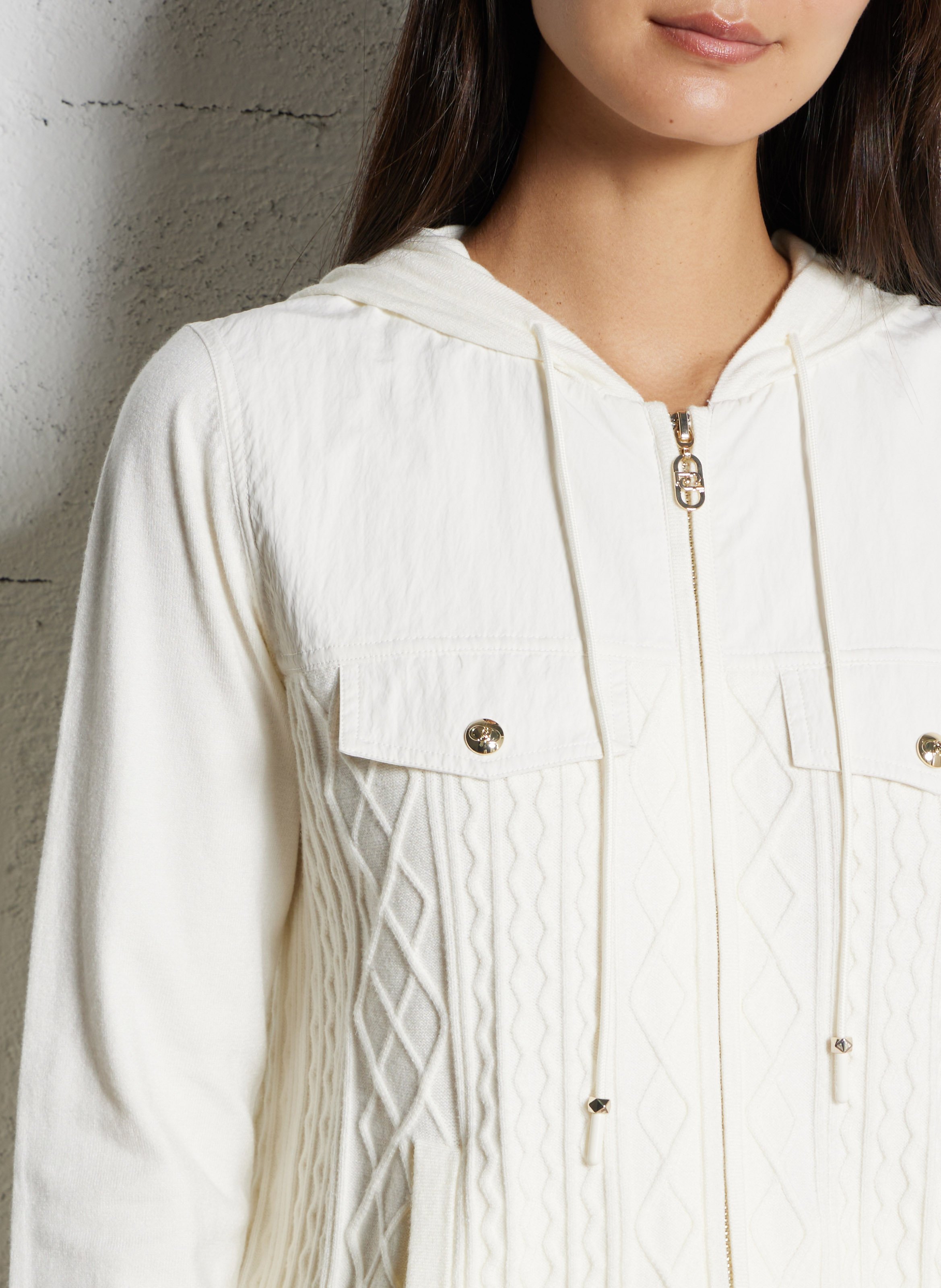 Kapuzenweste LIU JO Beige