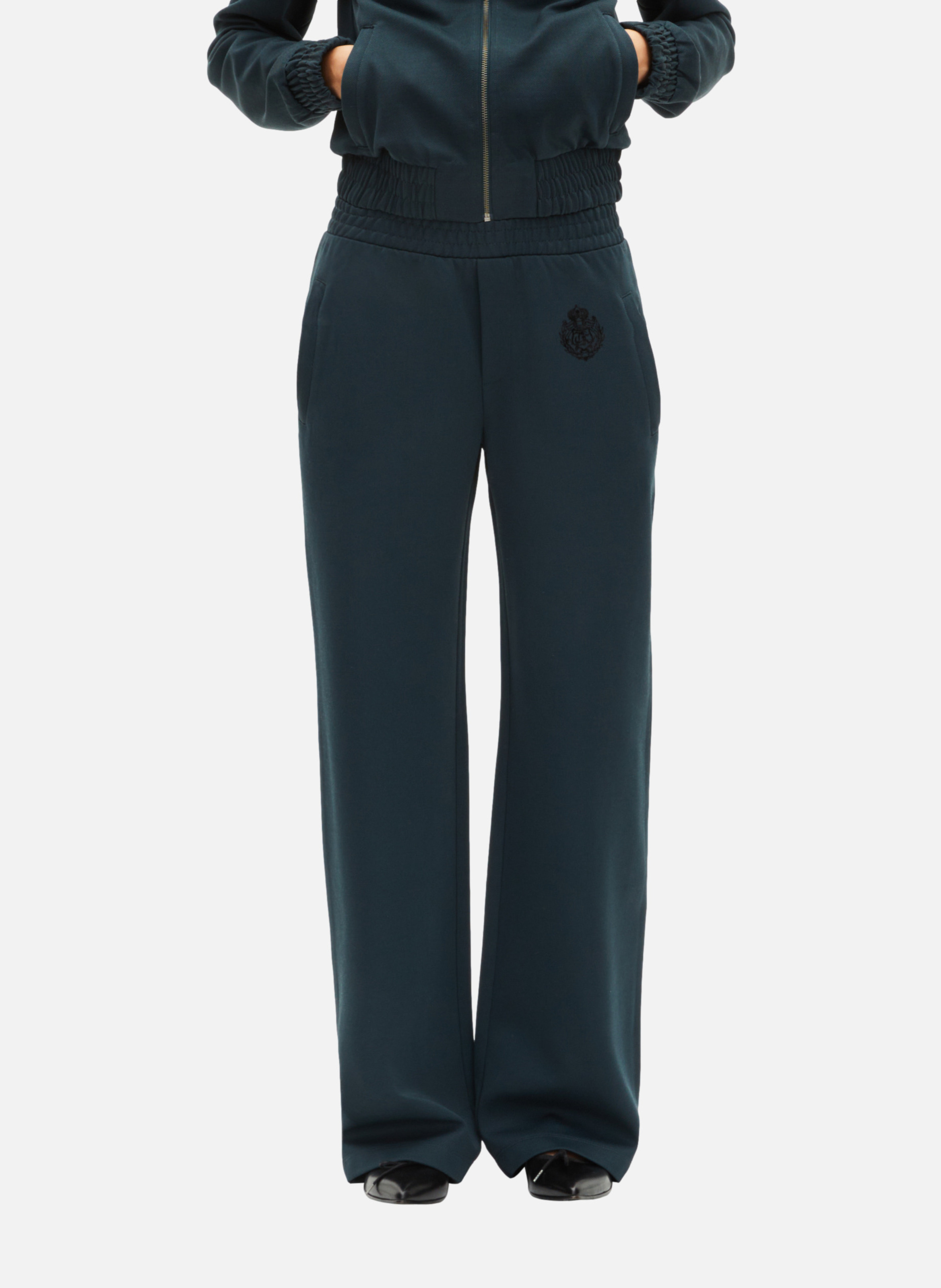 Straight leg sweatpants THE KOOPLES Green
