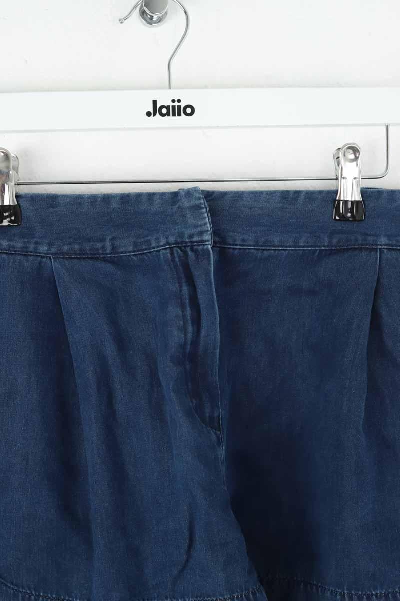 Cotton mini shorts LACOSTE - SECONDE MAIN Blue