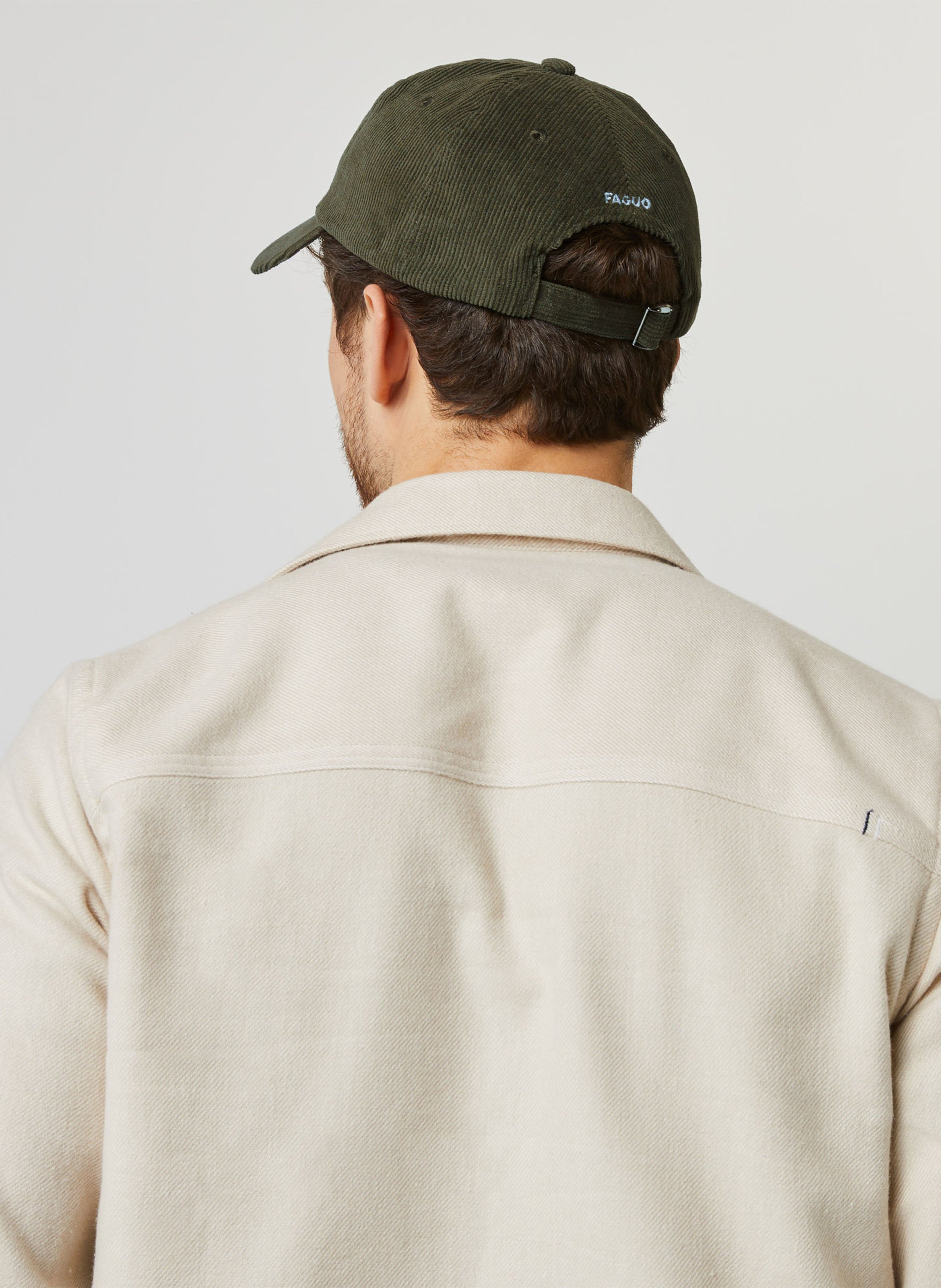 Cord-Kappe FAGUO Khaki