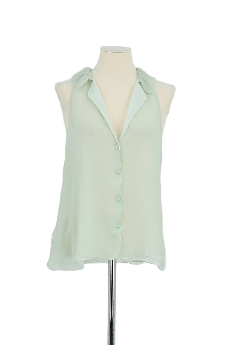 Azawood sleeveless top ARMANI - SECONDE MAIN Green