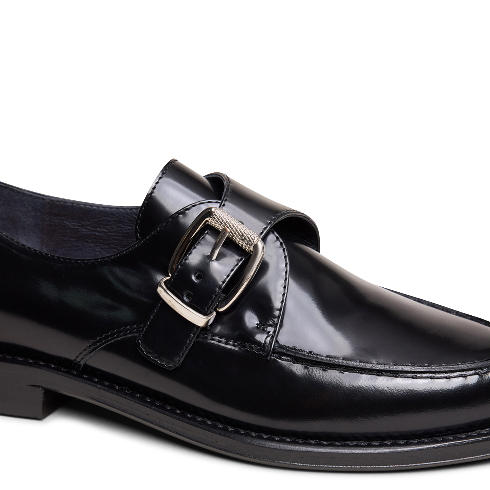 Mocassins en cuir verni JONAK Noir