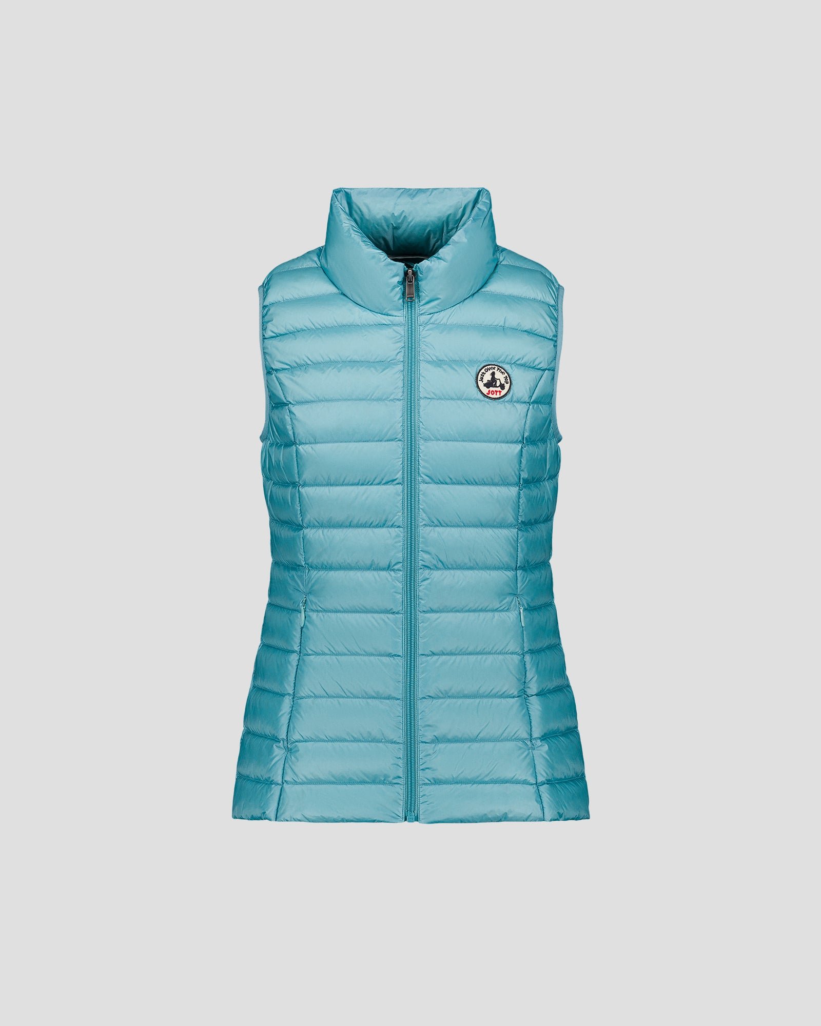 Sleeveless lightweight down vest seda JOTT Blue