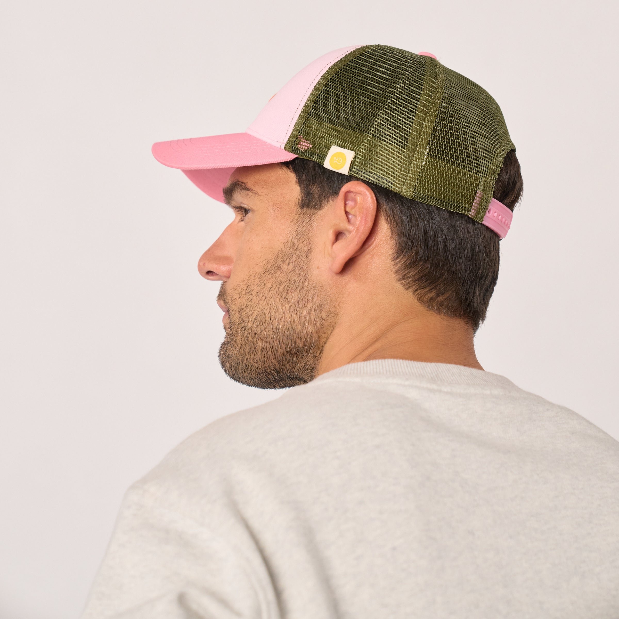 Cotton Trucker Cap Pink