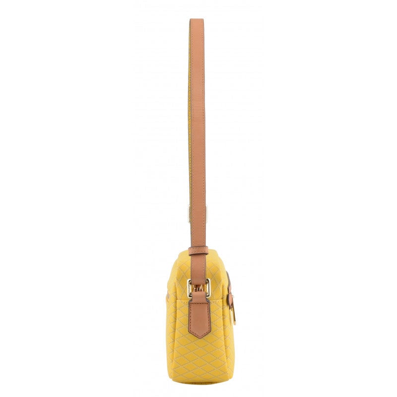 Leather bag Yellow