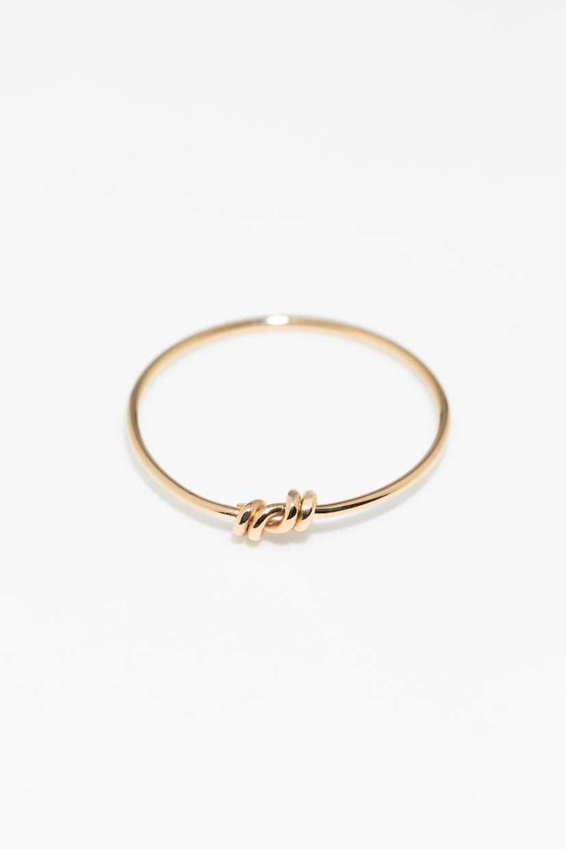 Bague ananta simple or 750 YAY Doré