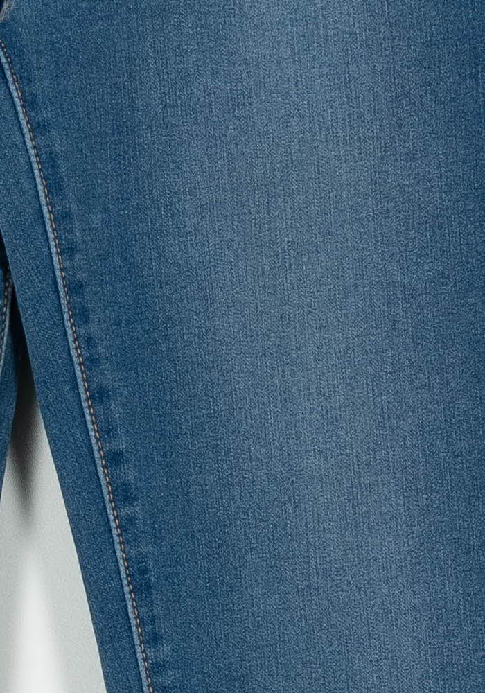 Cropped slim jeans with studs LEVI'S - Seconde main Blue