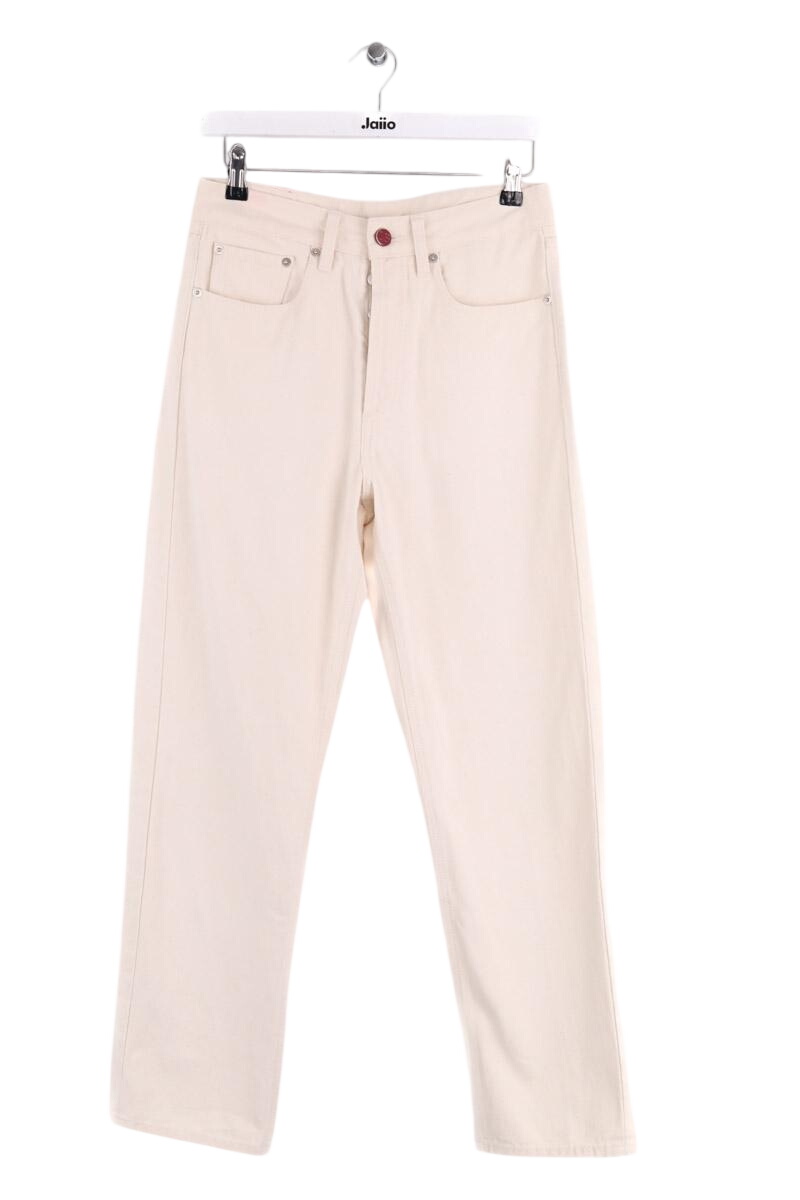 - Straight-leg jeans
- 5 pockets
- Straight cut
- Faded effect LAURENCE BRAS - Seconde Main Beige