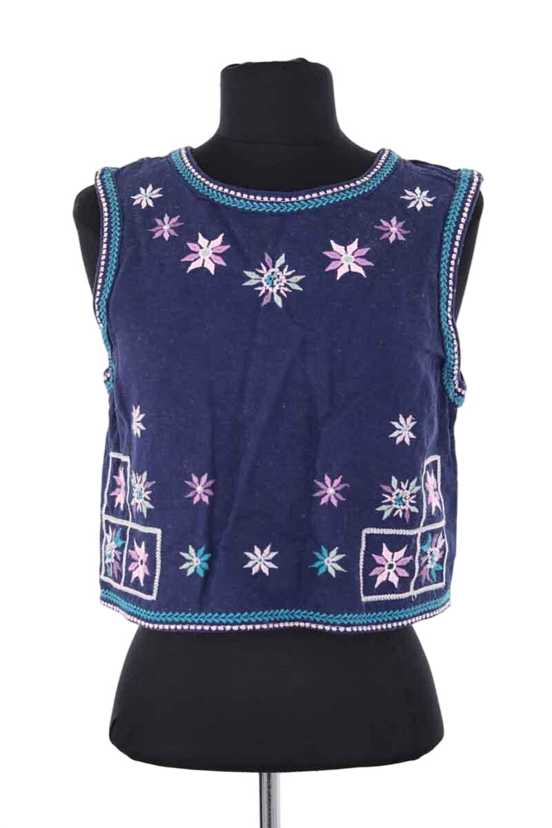 Azawood sleeveless top LOUISE MISHA - Seconde Main Blue