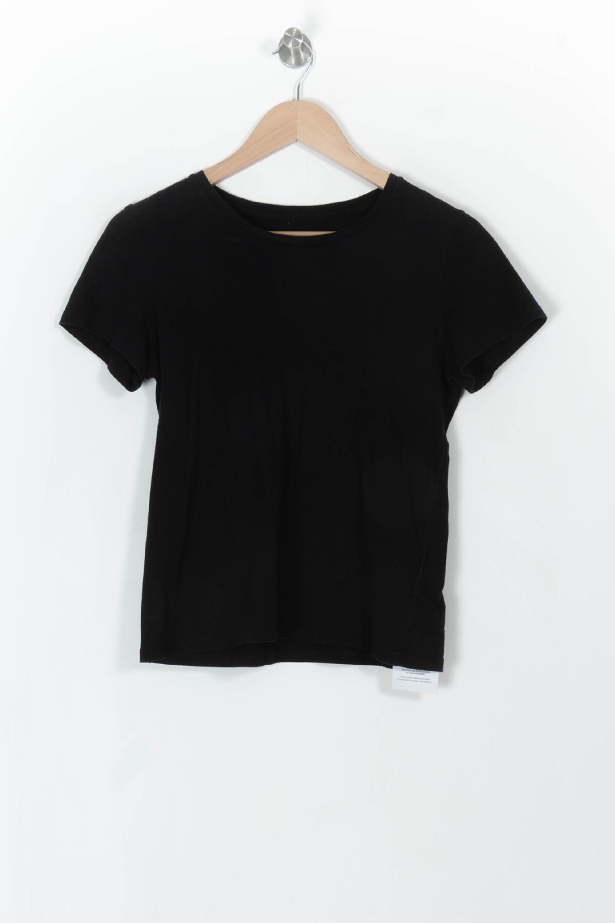 Tee-shirt MAJESTIC FILATURES - SECONDE MAIN Noir
