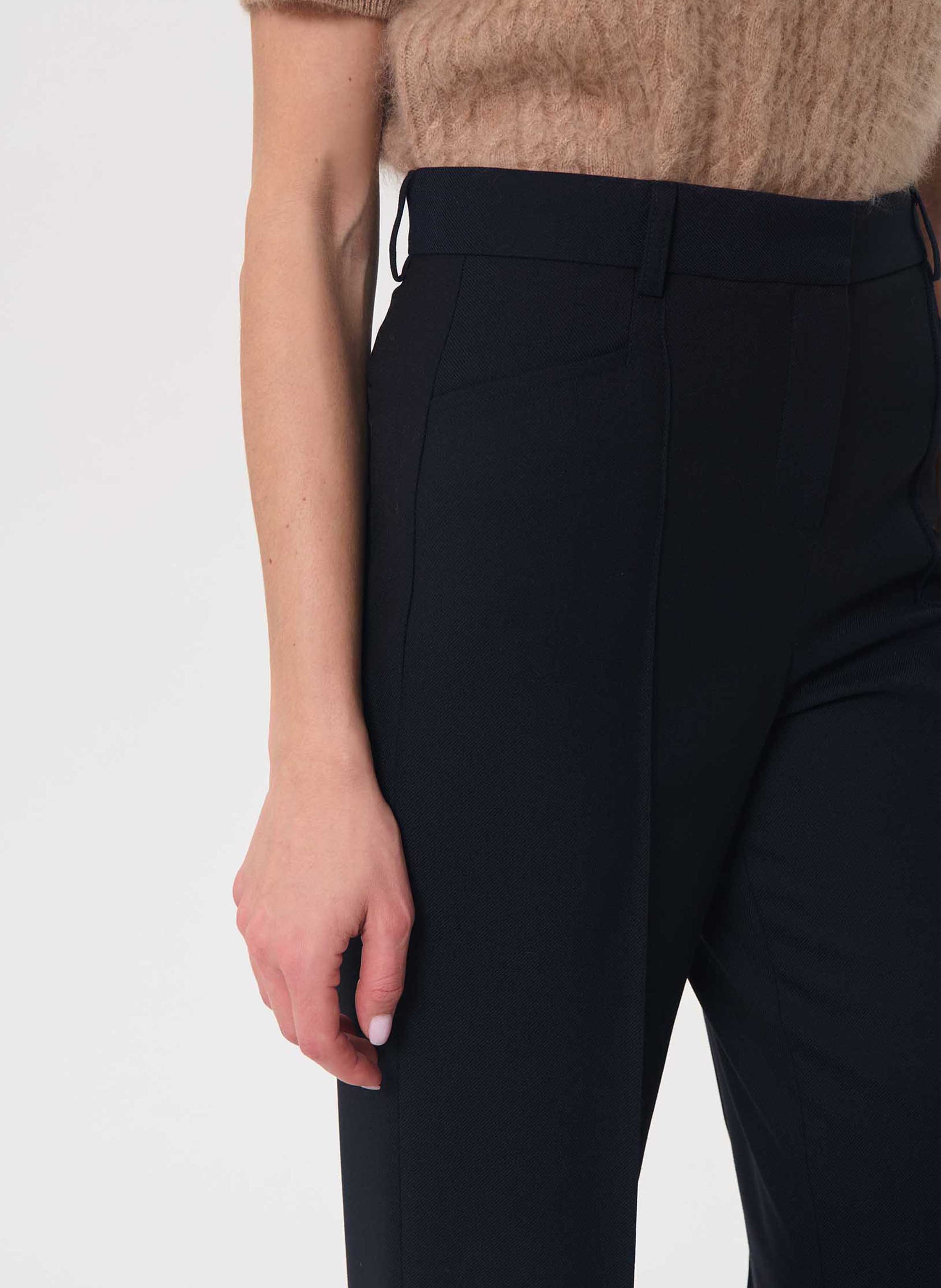 Pantalon tailleur flare uni | Bleu TARA JARMON Femme