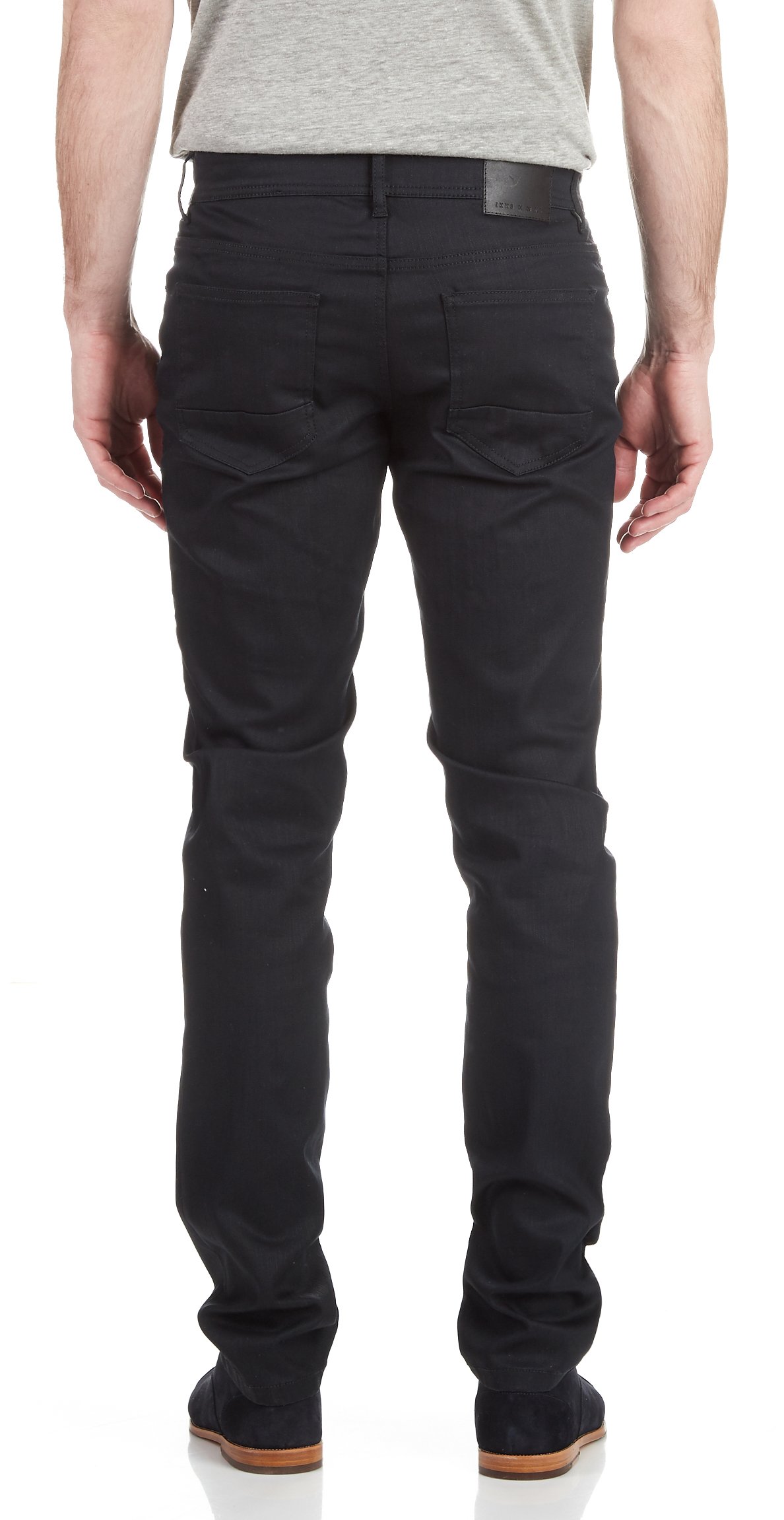 Coated slim jeans IKKS Blue