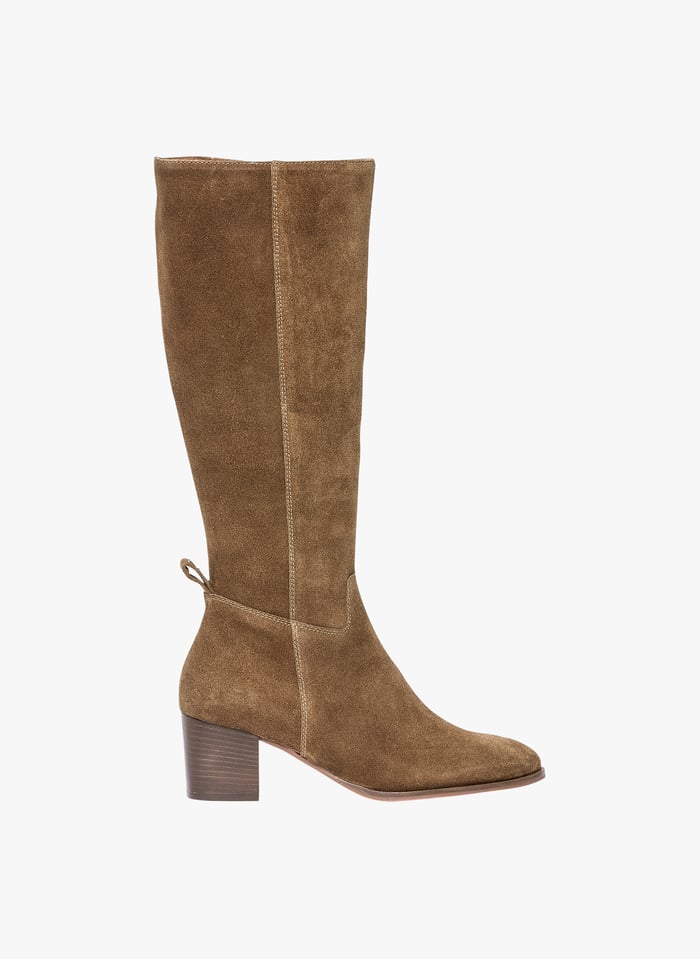 Bottines top bocage camel