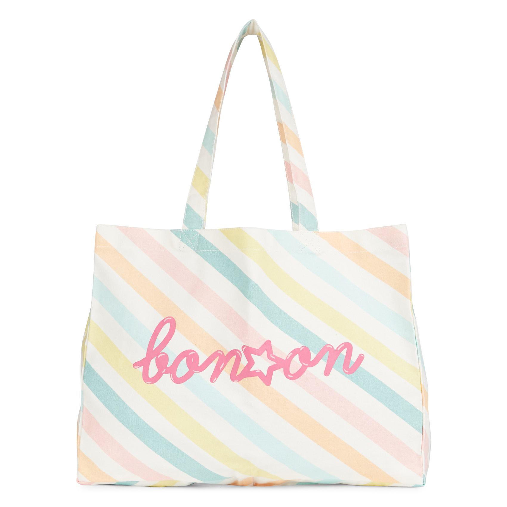 Kleine, katoenen shopper BONTON Groen