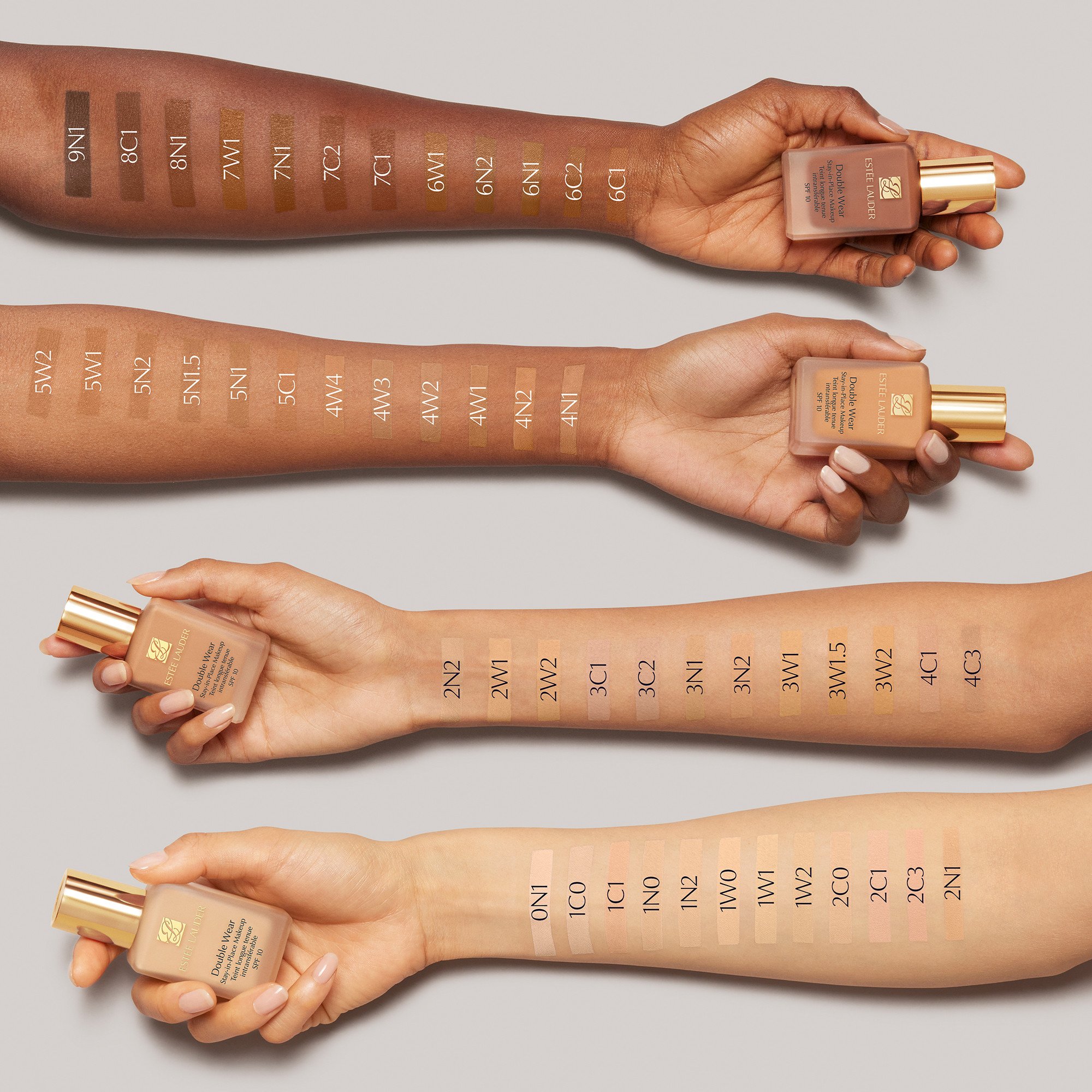 Double Wear Stay-in-Place Makeup SPF 10 ESTEE LAUDER Outdoor beige - 03 (4c1)