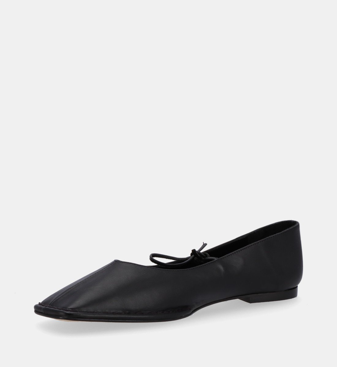Cendrillon goatskin leather ballet pumps ALOHAS Black