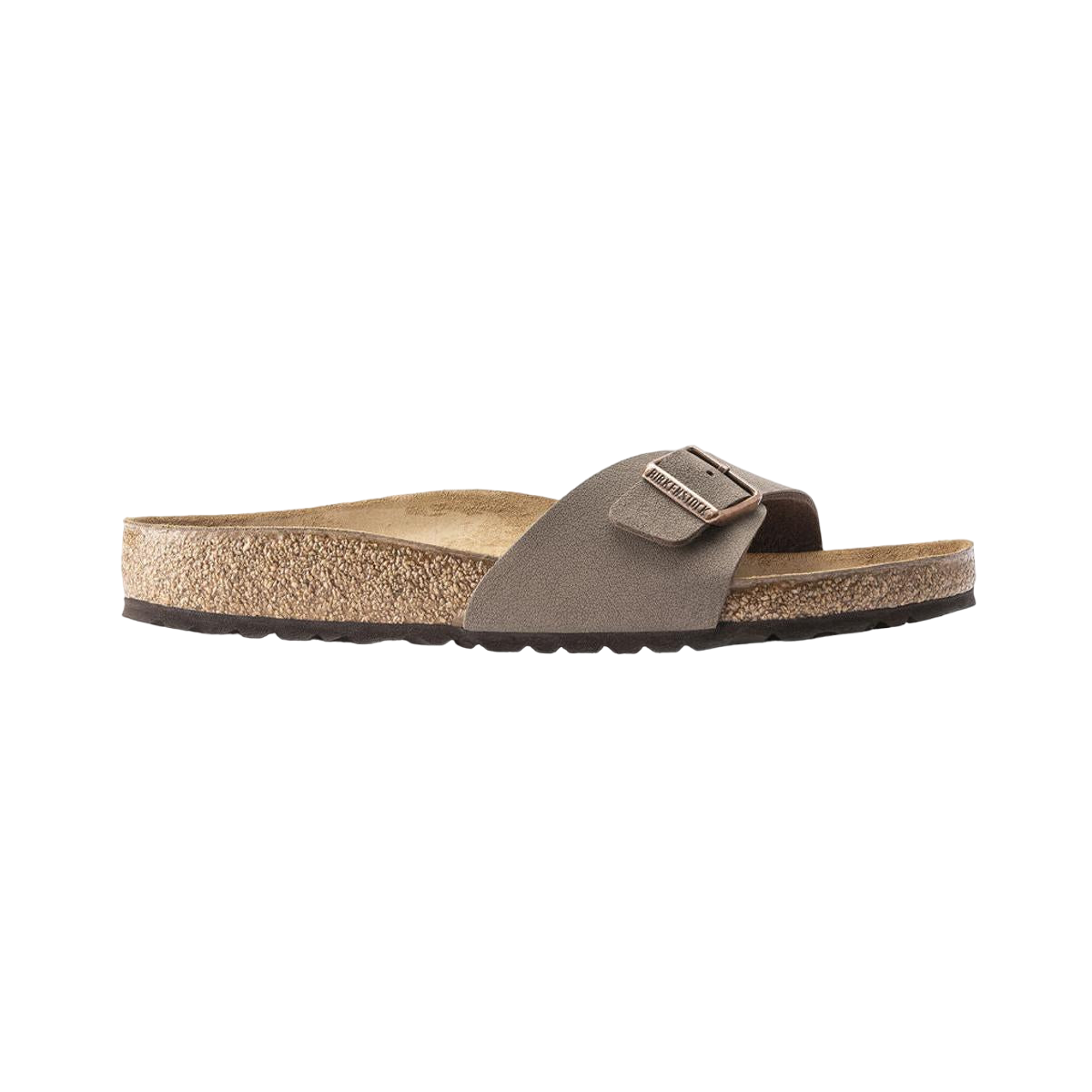 Faux leather sandals BIRKENSTOCK Brown